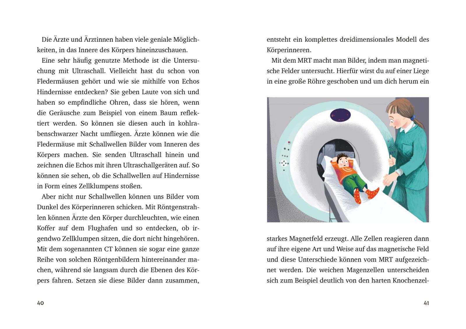 Beispielinhalt (Bild) Wie ist das mit dem Krebs?