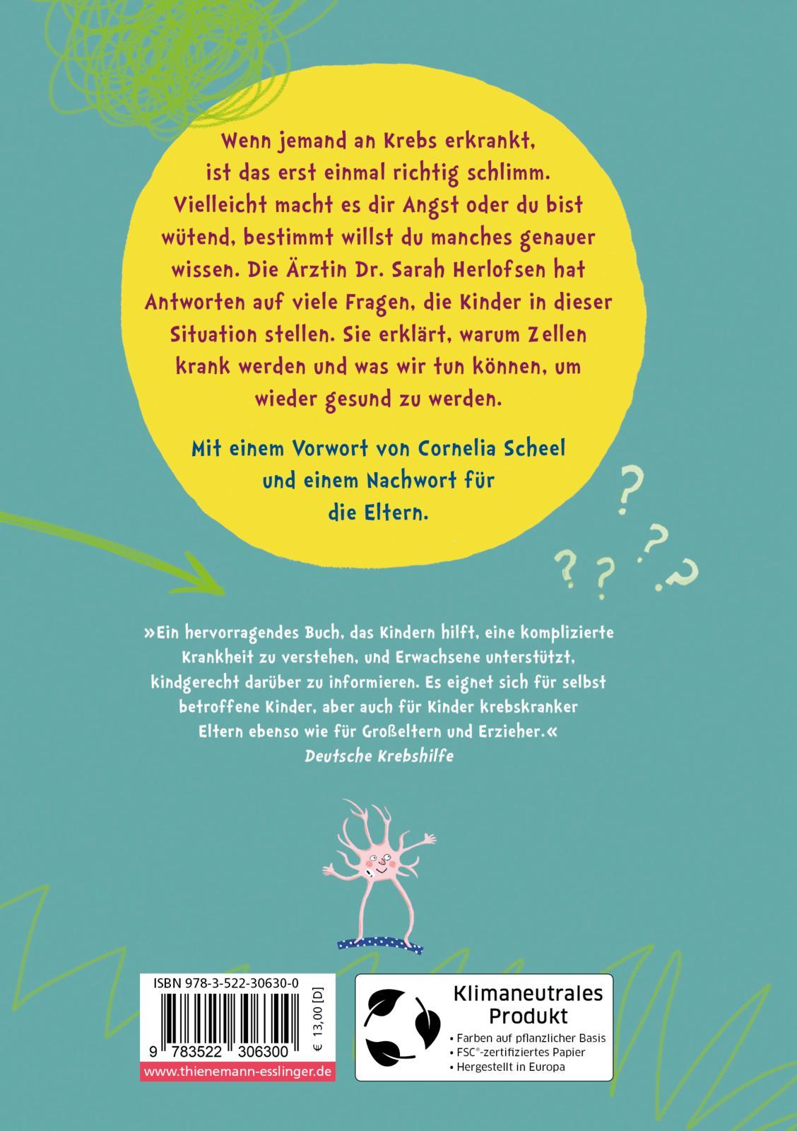 Rückseitencover Wie ist das mit dem Krebs?