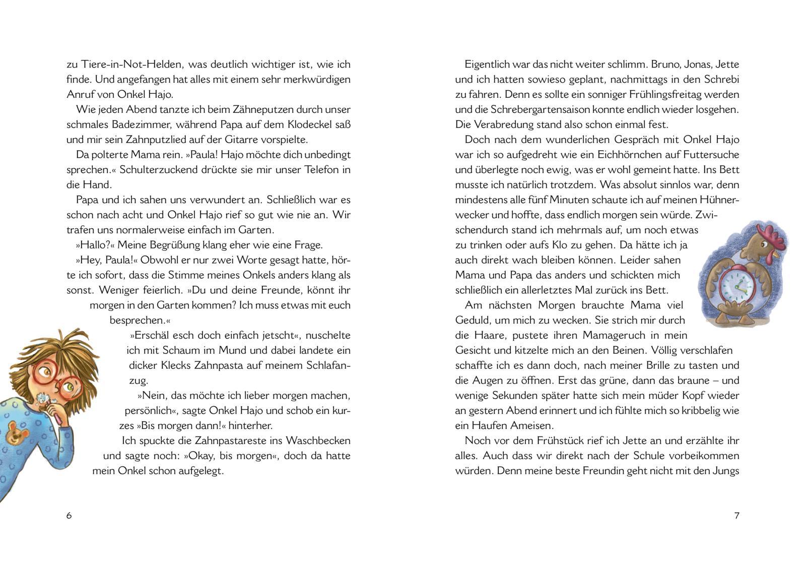 Beispielinhalt (Bild) Die Wilden Rüben 1: Das Geheimnis von Garten Nr. 8