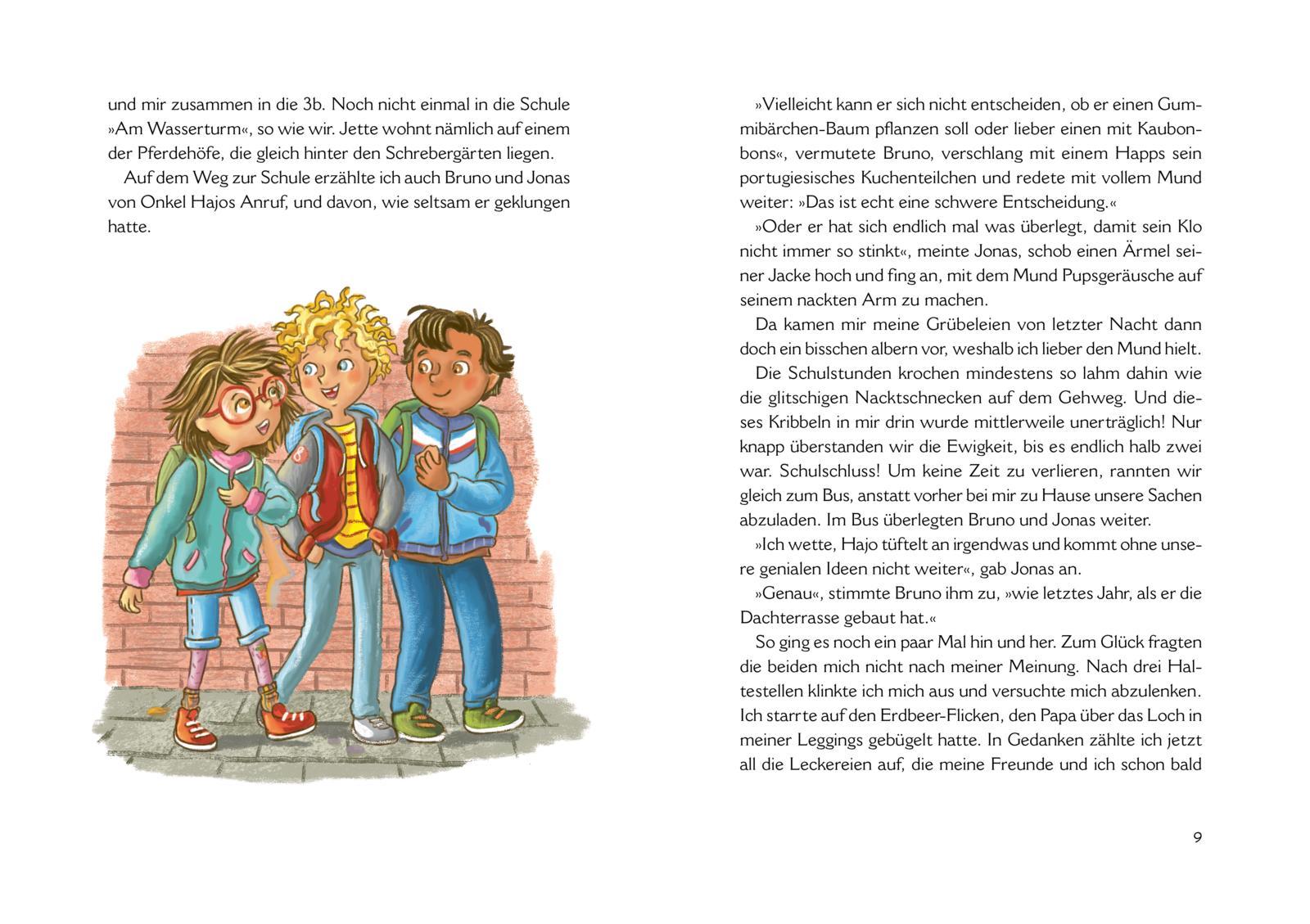 Beispielinhalt (Bild) Die Wilden Rüben 1: Das Geheimnis von Garten Nr. 8