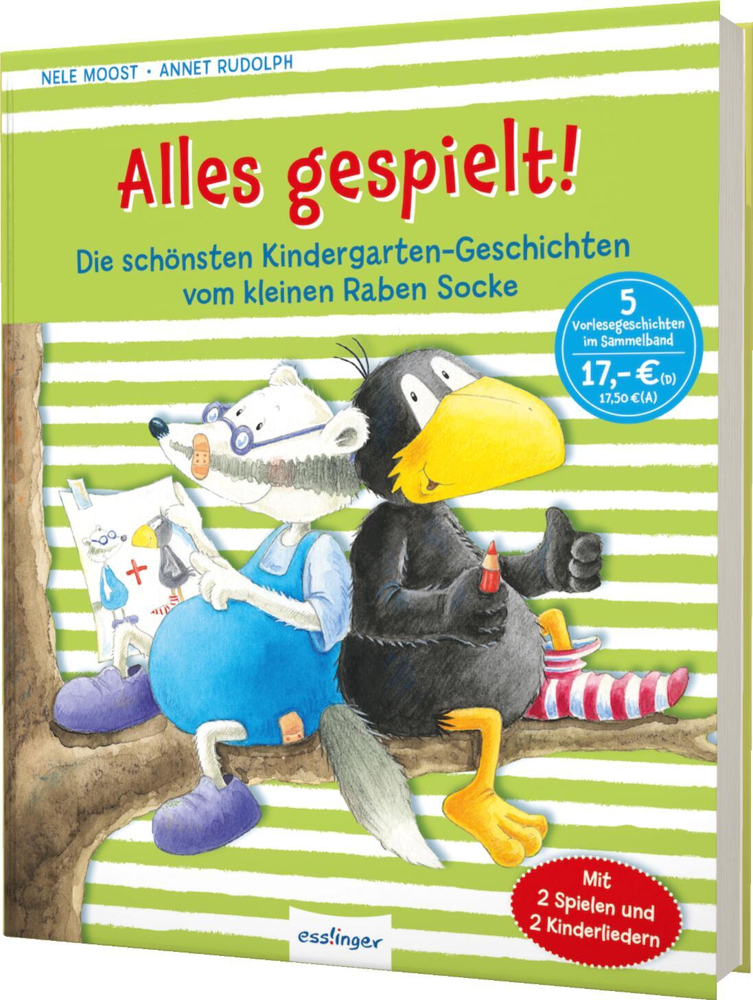 Vorderes Coverbild Der kleine Rabe Socke: Alles gespielt!