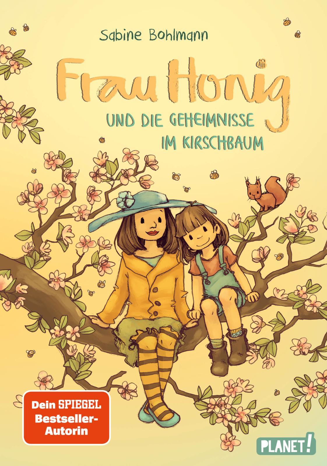 Vorderes Coverbild Frau Honig und die Geheimnisse im Kirschbaum