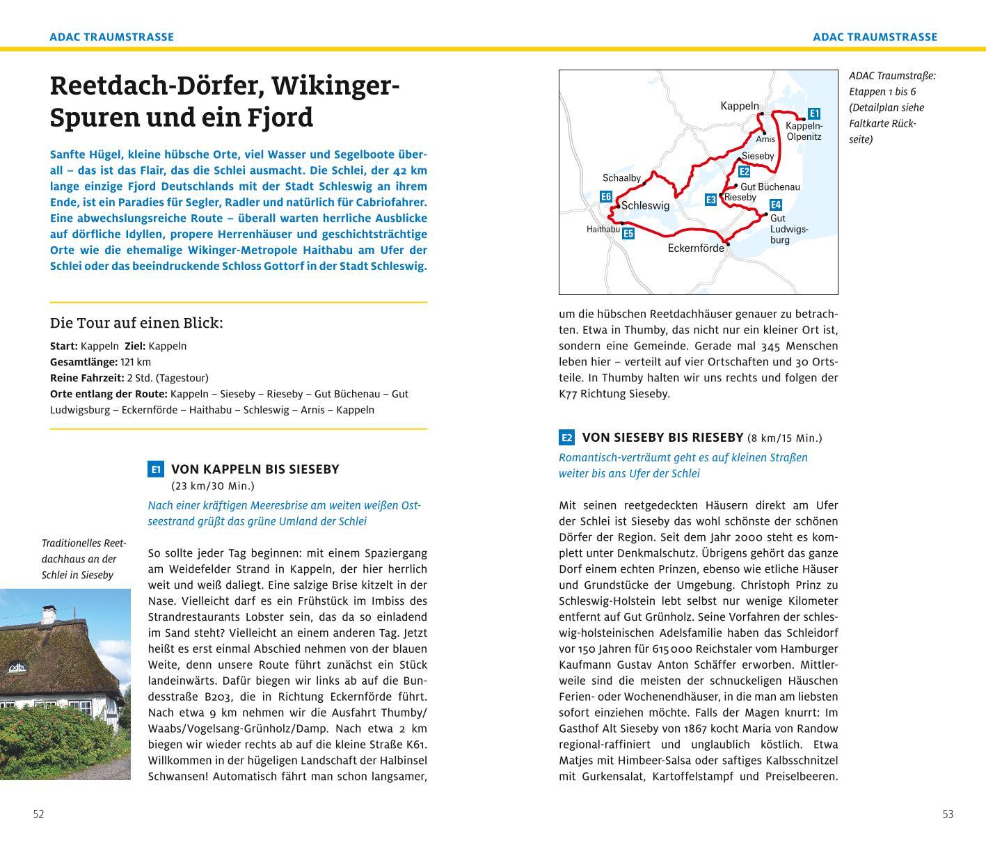 Beispielinhalt (Bild) ADAC Reiseführer plus Ostseeküste Schleswig-Holstein