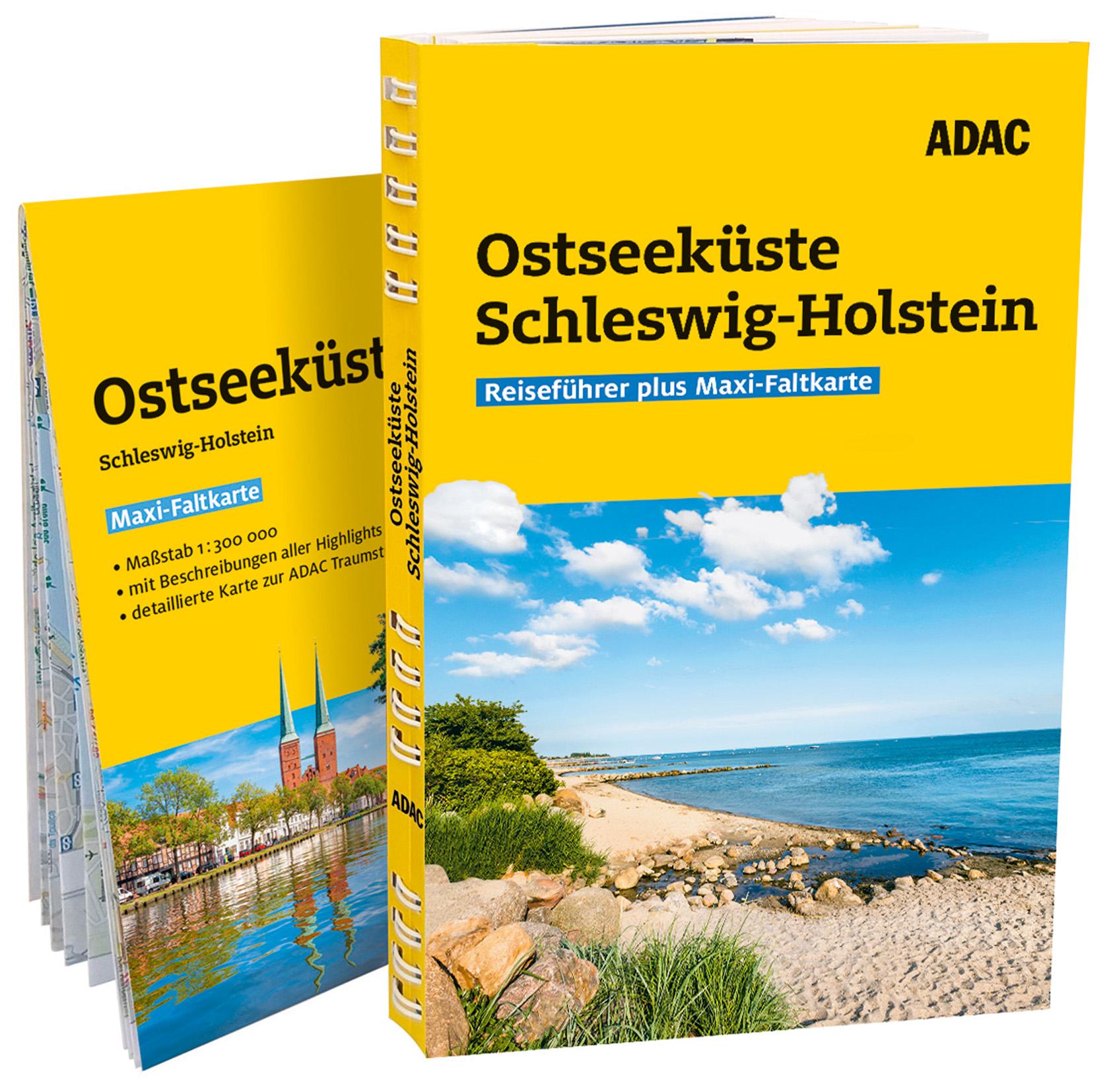 Vorderes Coverbild ADAC Reiseführer plus Ostseeküste Schleswig-Holstein
