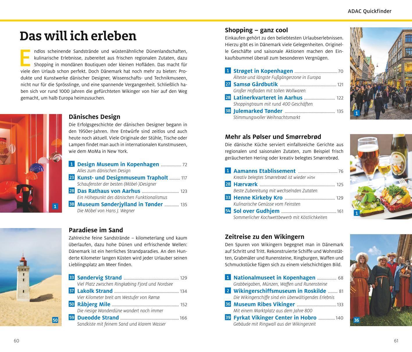 Beispielinhalt (Bild) ADAC Reiseführer plus Dänemark