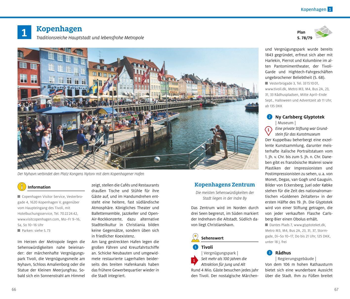 Beispielinhalt (Bild) ADAC Reiseführer plus Dänemark