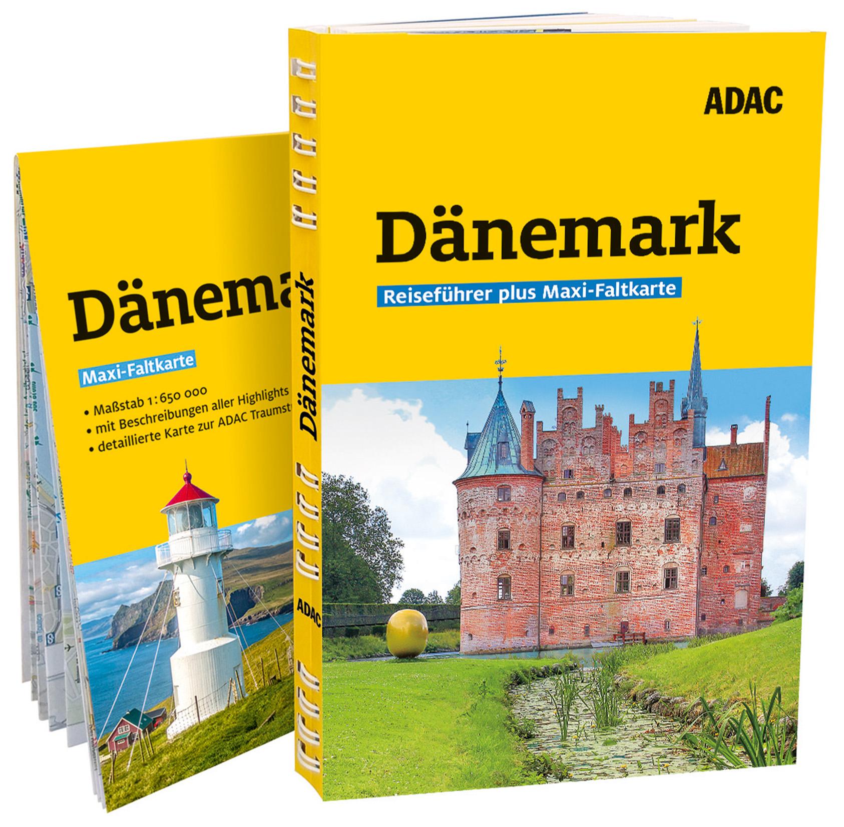 Vorderes Coverbild ADAC Reiseführer plus Dänemark
