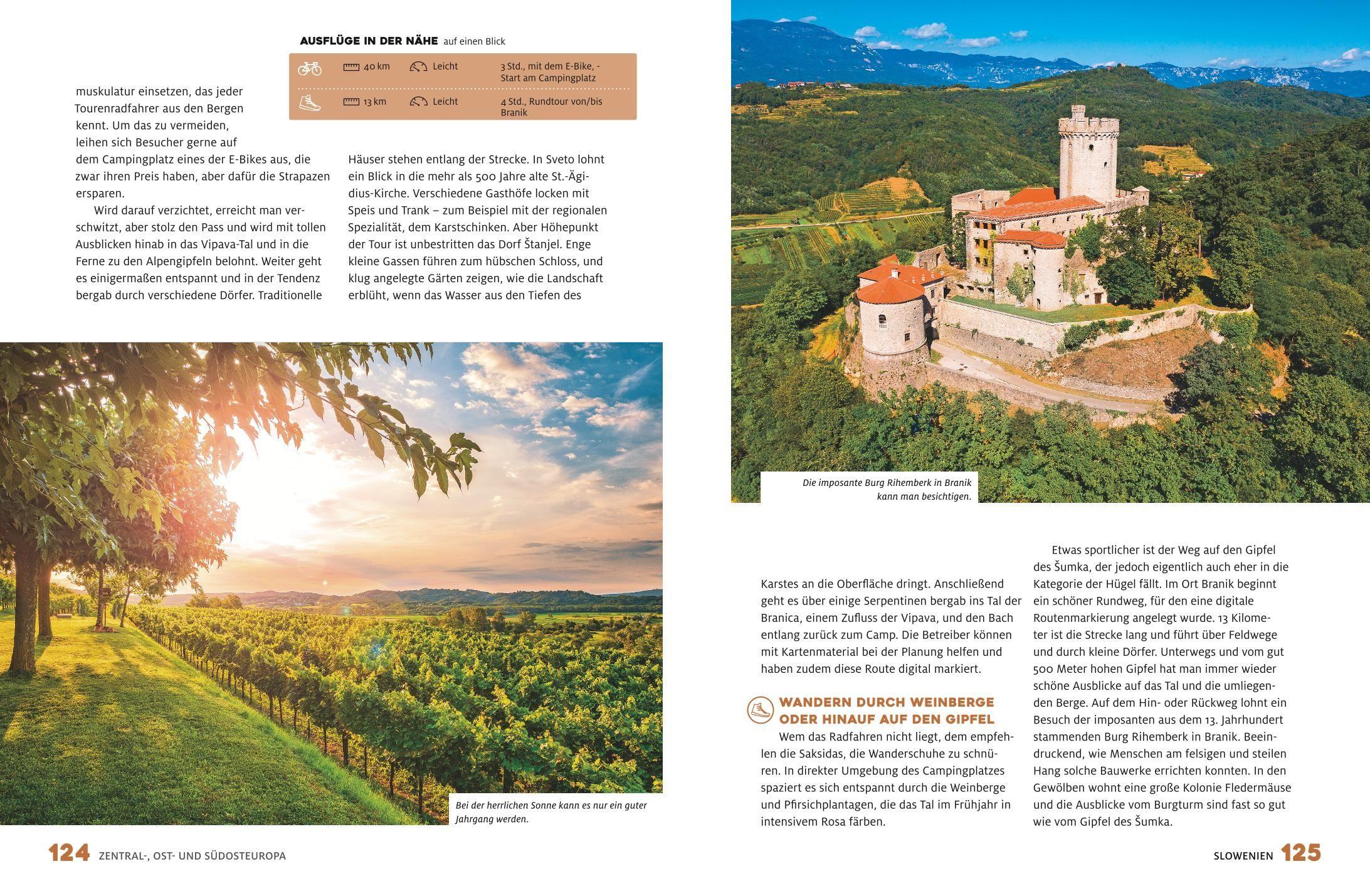 Beispielinhalt (Bild) Yes we camp! Secret Campsites (Europa)