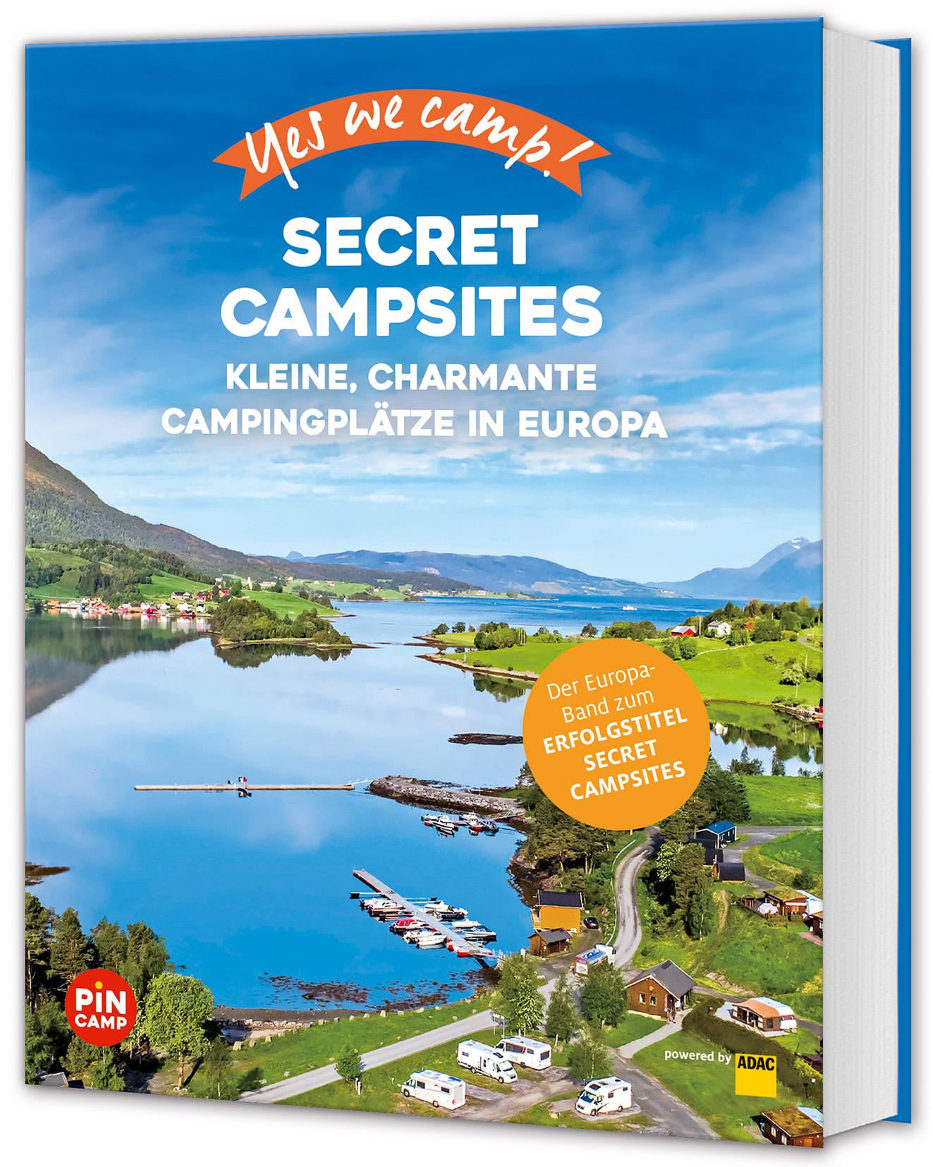 Vorderes Coverbild Yes we camp! Secret Campsites (Europa)