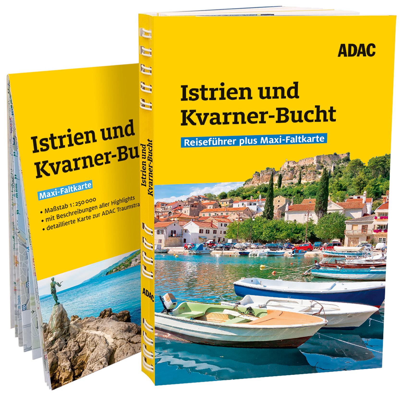Vorderes Coverbild ADAC Reiseführer plus Istrien und Kvarner-Bucht