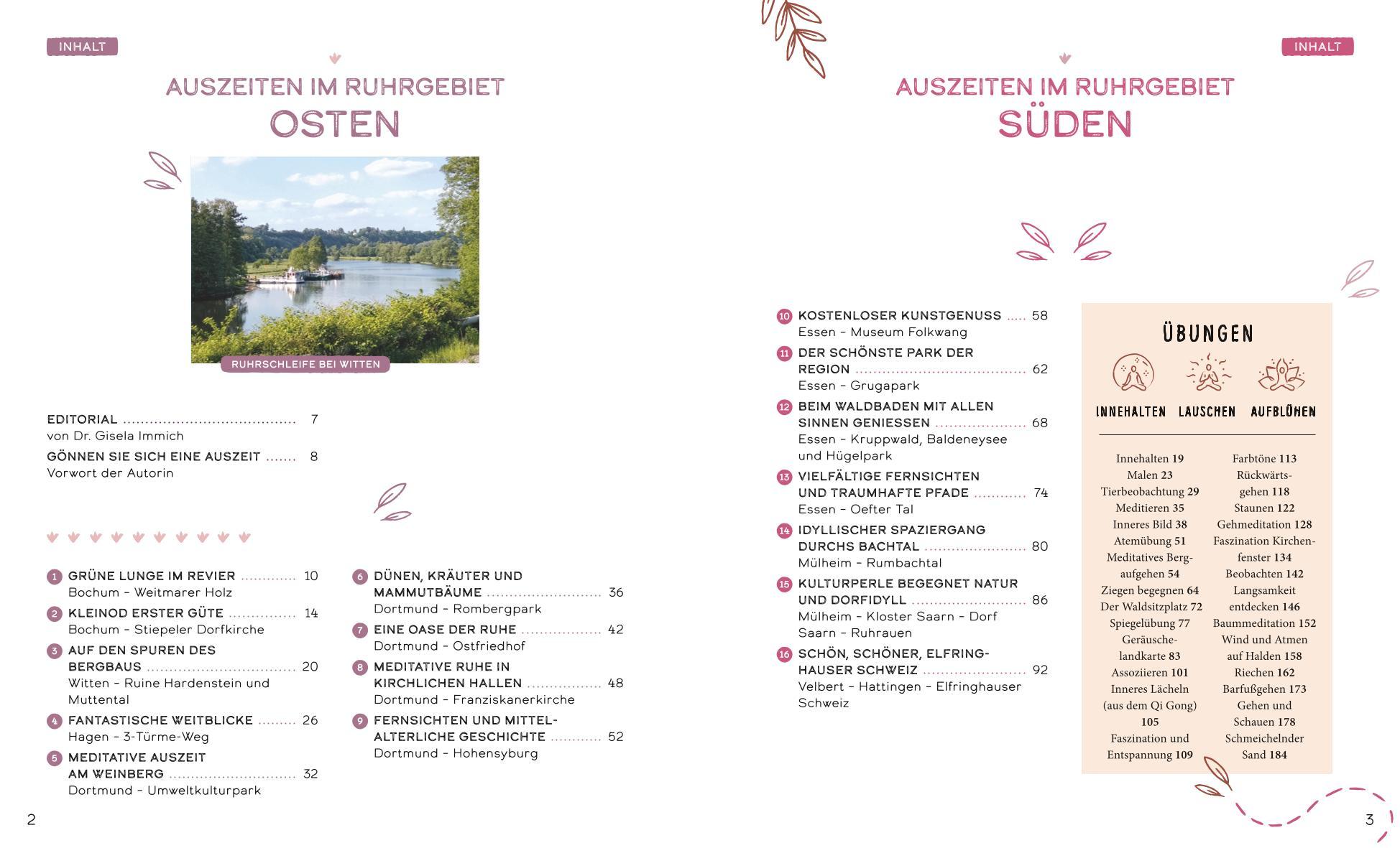 Beispielinhalt (Bild) Auszeiten für die Seele im Ruhrgebiet