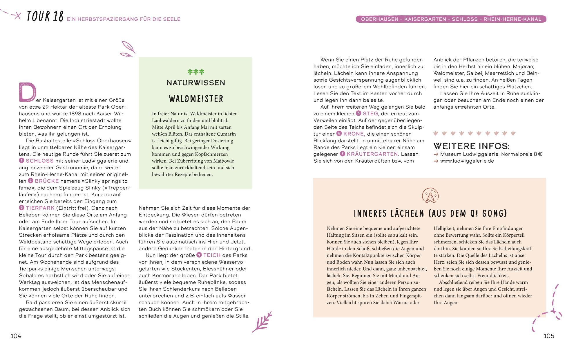 Beispielinhalt (Bild) Auszeiten für die Seele im Ruhrgebiet