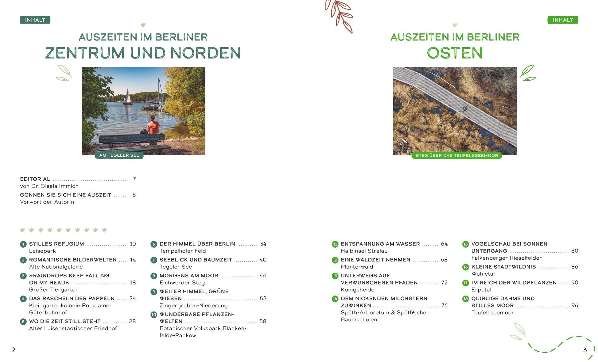 Beispielinhalt (Bild) Auszeiten für die Seele in und um Berlin