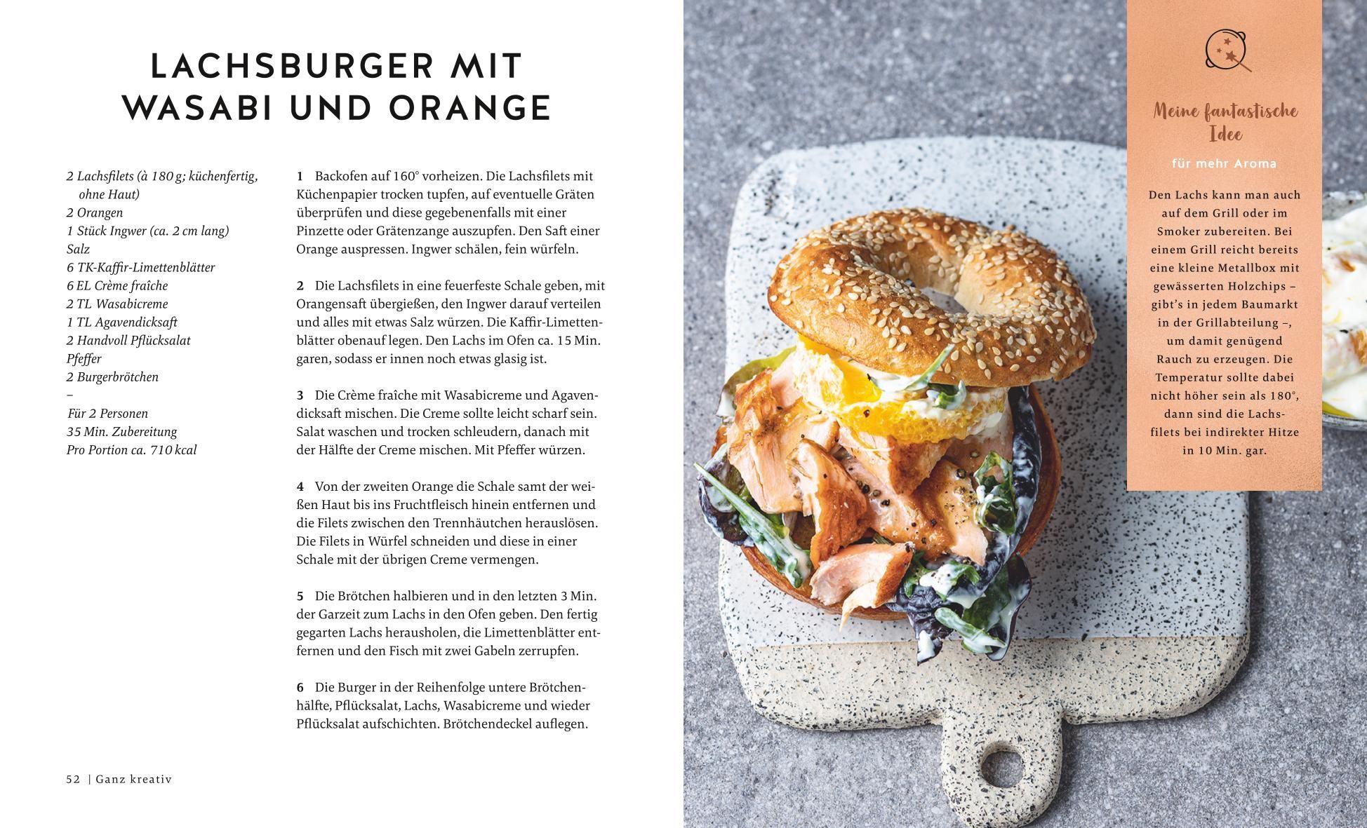 Beispielinhalt (Bild) Himmlische Burger