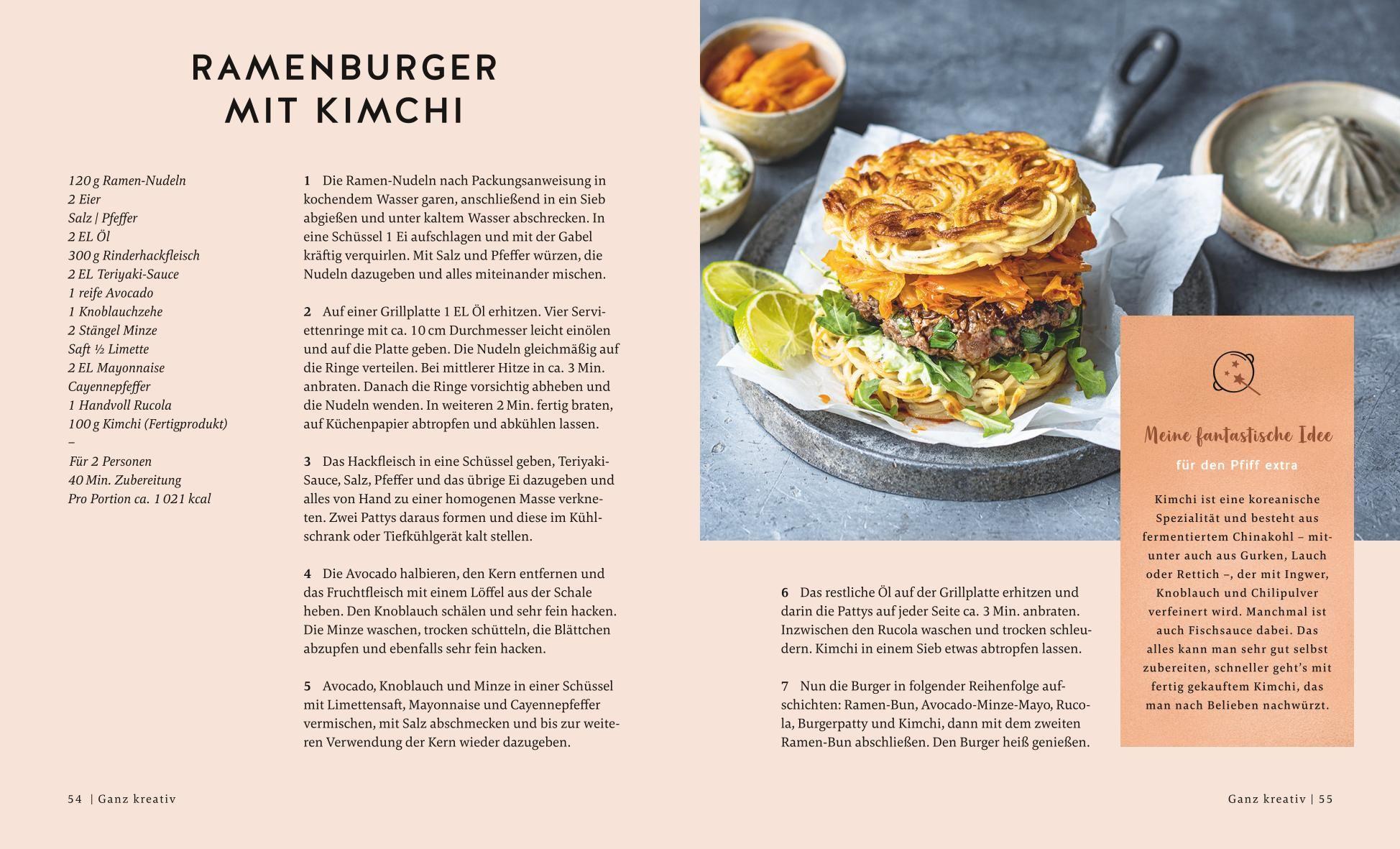 Beispielinhalt (Bild) Himmlische Burger