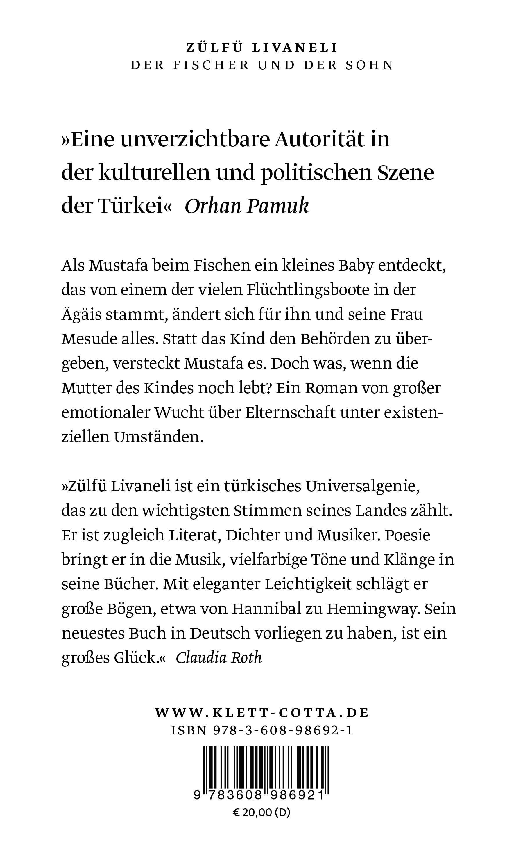 Rückseitencover Der Fischer und der Sohn