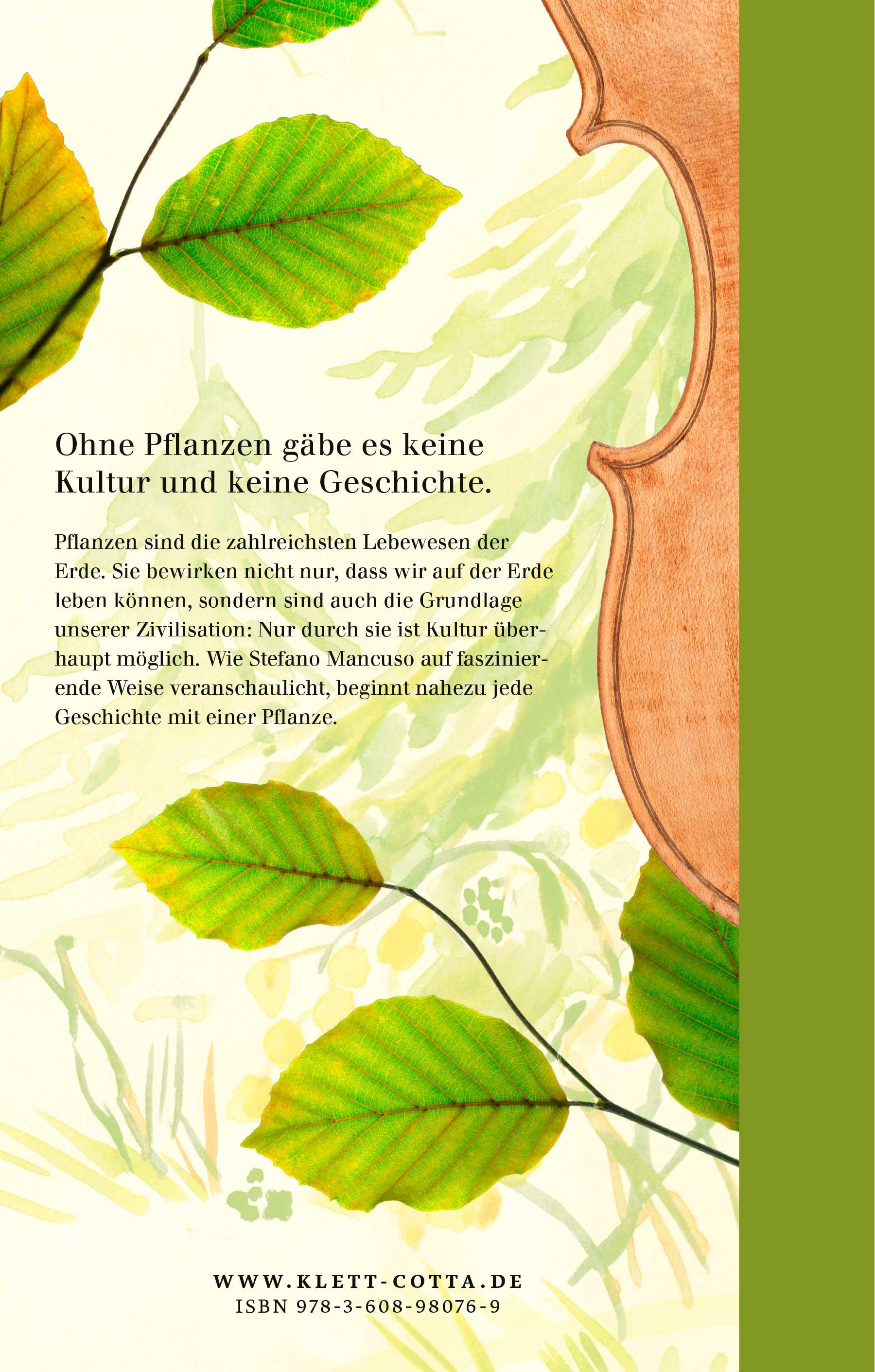 Rückseitencover Die Welt der Pflanzen