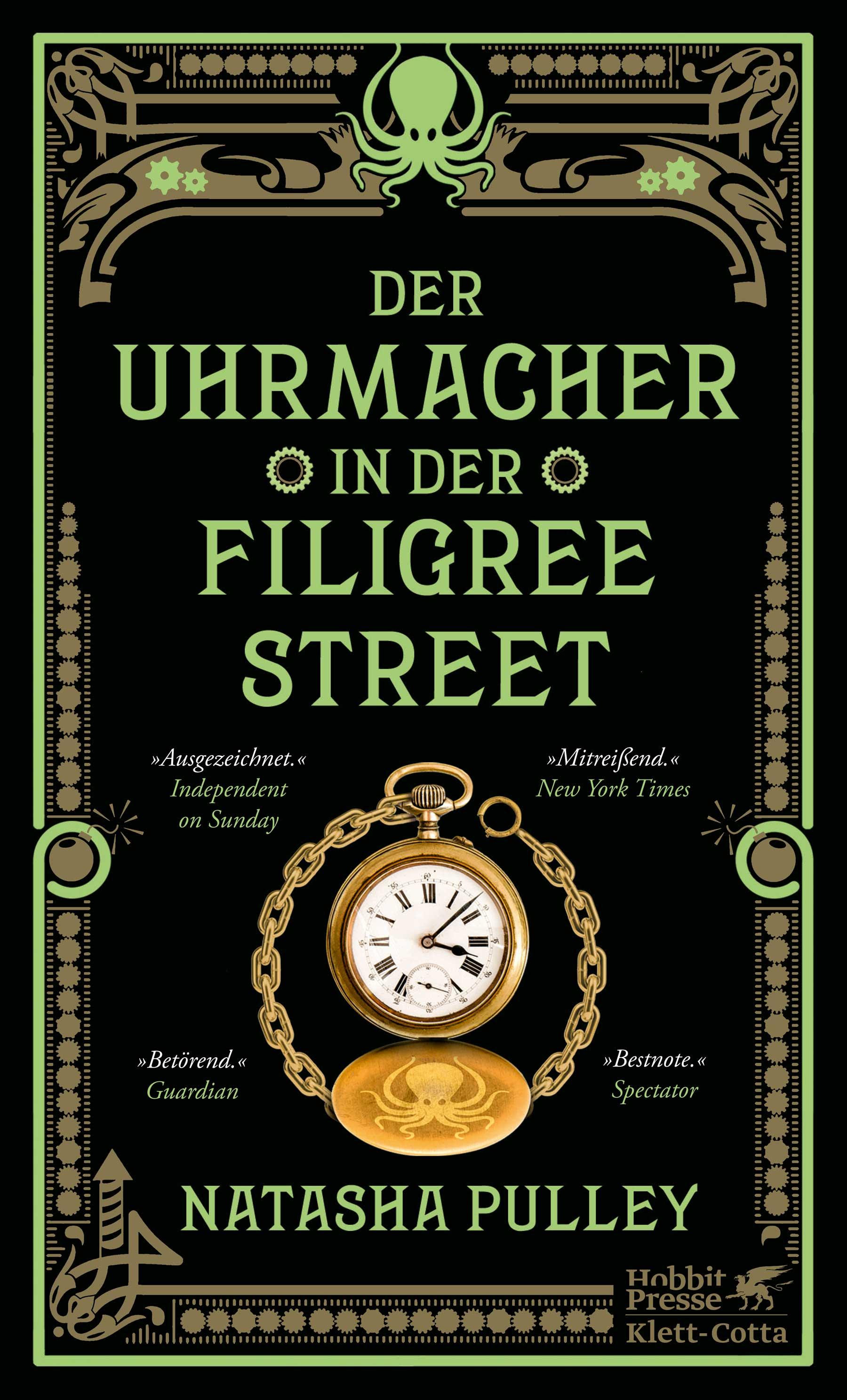 Vorderes Coverbild Der Uhrmacher in der Filigree Street