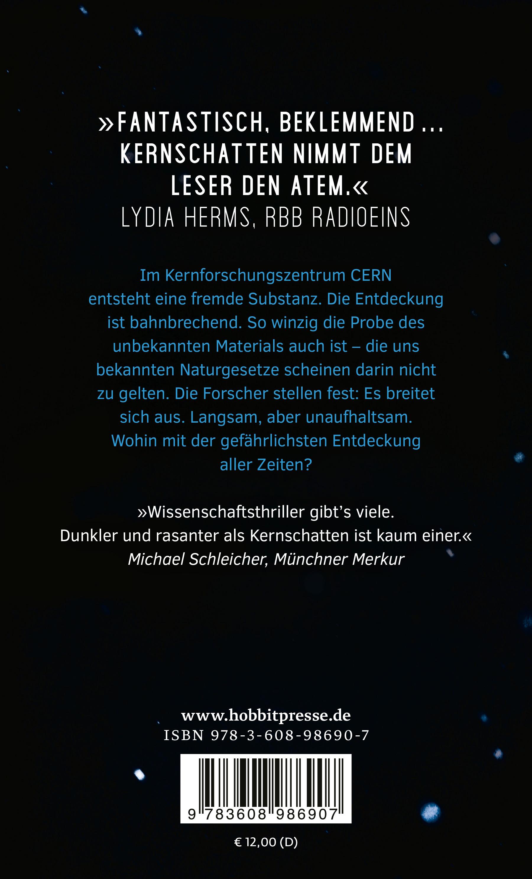 Rückseitencover Kernschatten