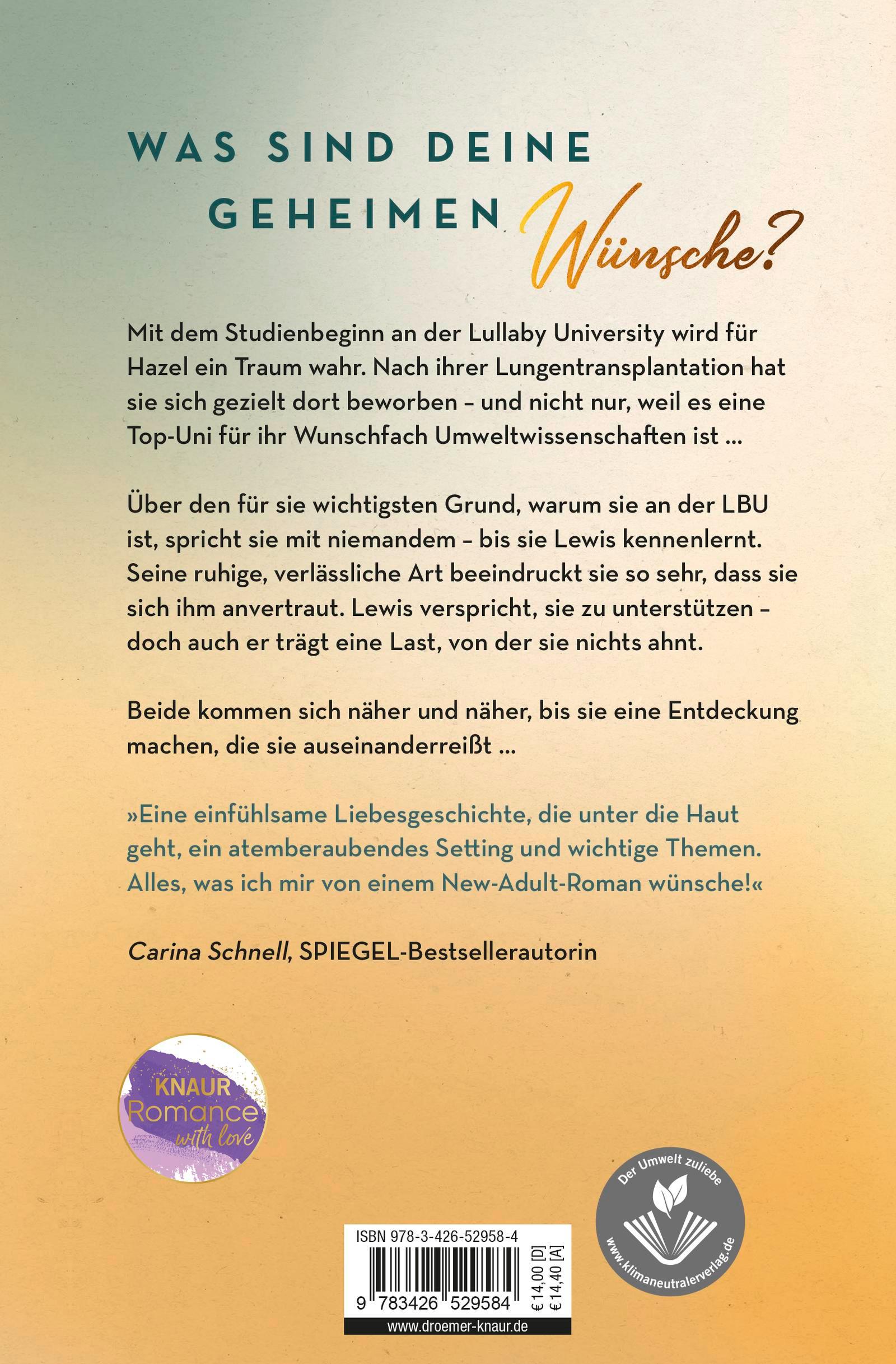 Rückseitencover In jedem Atemzug nur Du