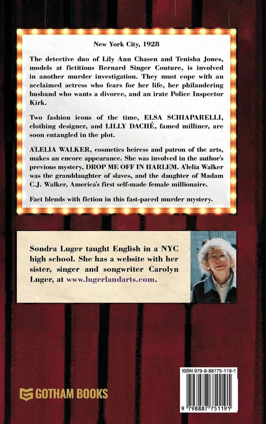 Rückseitencover MURDER ON BROADWAY