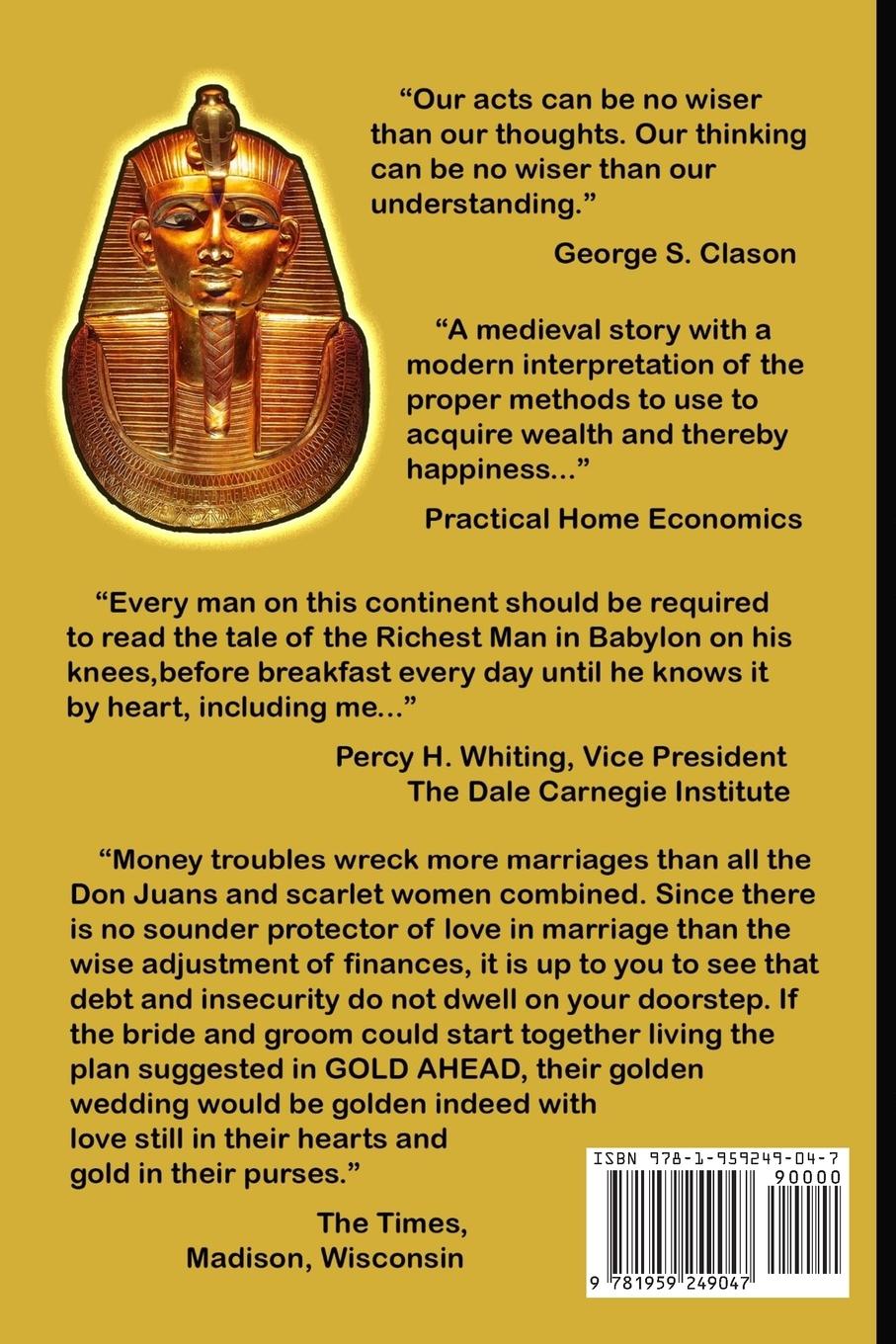Rückseitencover The Richest Man in Babylon, 2nd Edition Gold Ahead with Financial Study Guide