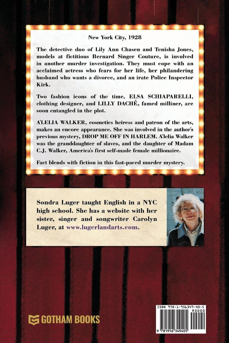 Rückseitencover MURDER ON BROADWAY