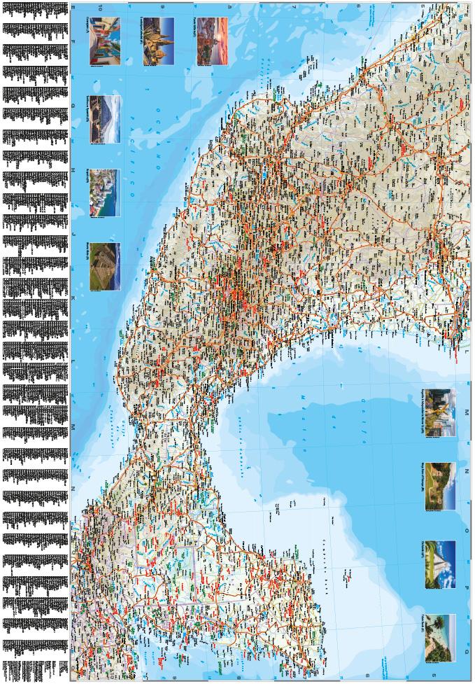 Beispielinhalt (Bild) Reise Know-How Landkarte Mexiko / Mexico (1:2.250.000)