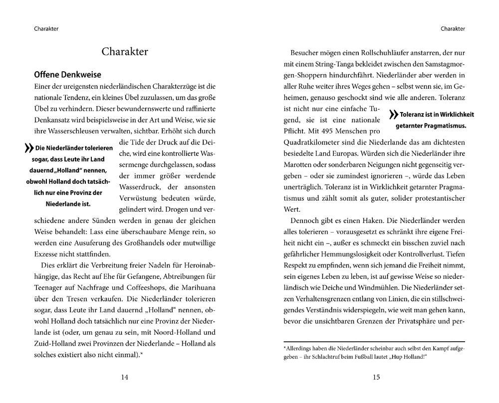 Beispielinhalt (Bild) So sind sie, die Niederländer