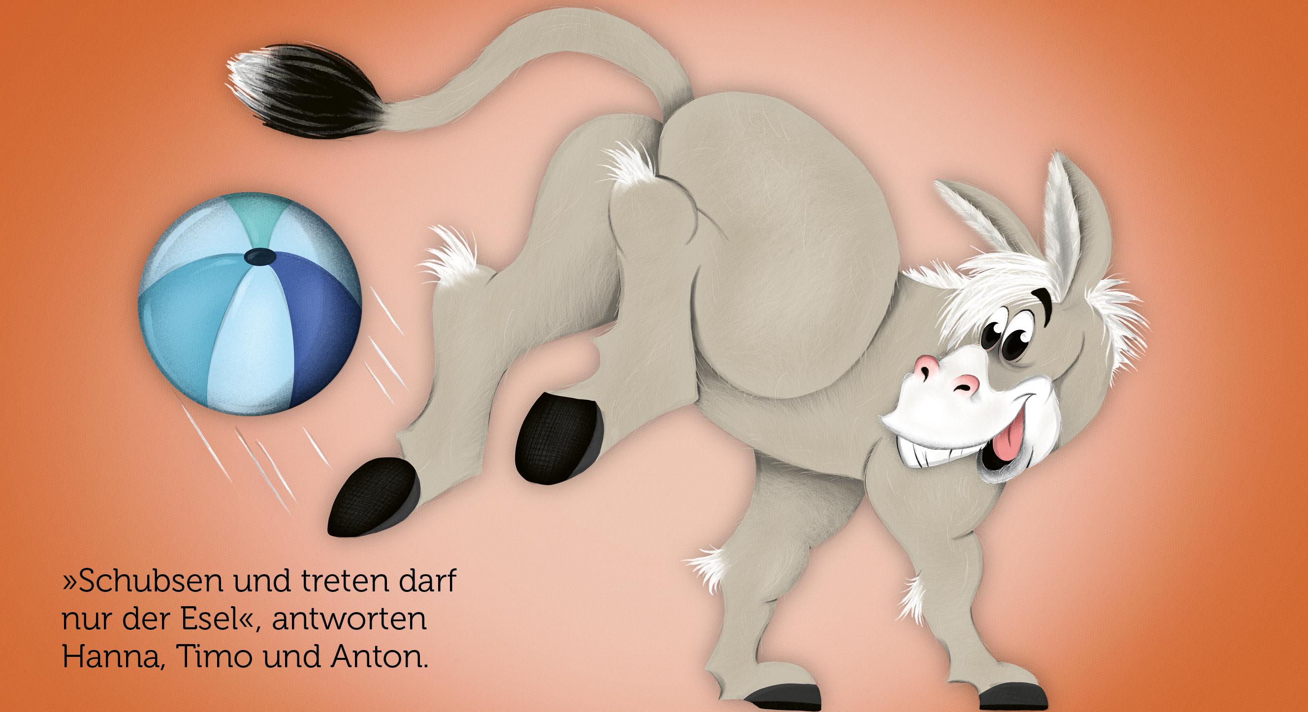 Beispielinhalt (Bild) Boxen darf nur das Känguru