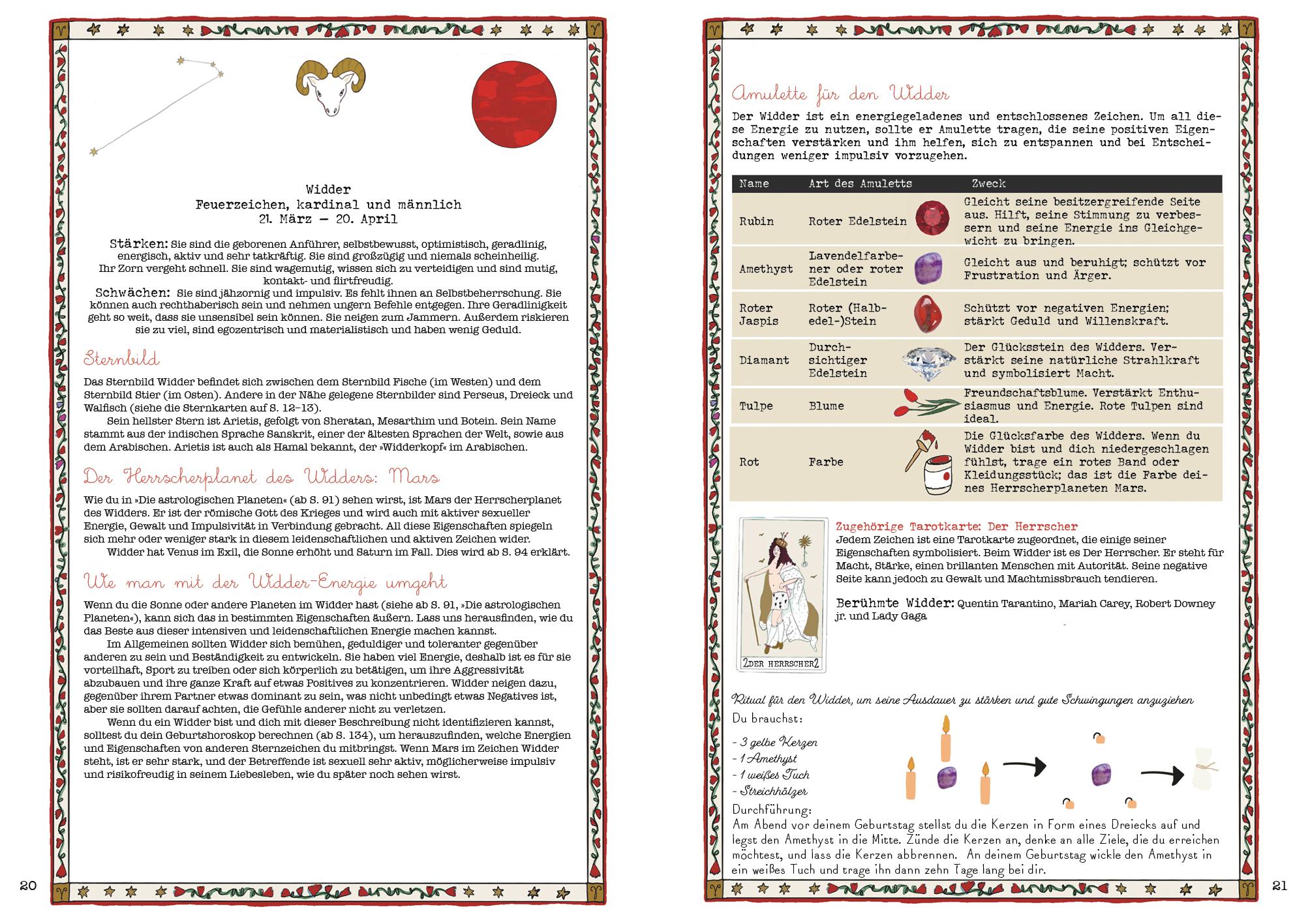 Beispielinhalt (Bild) Die Zeichen der Sterne
