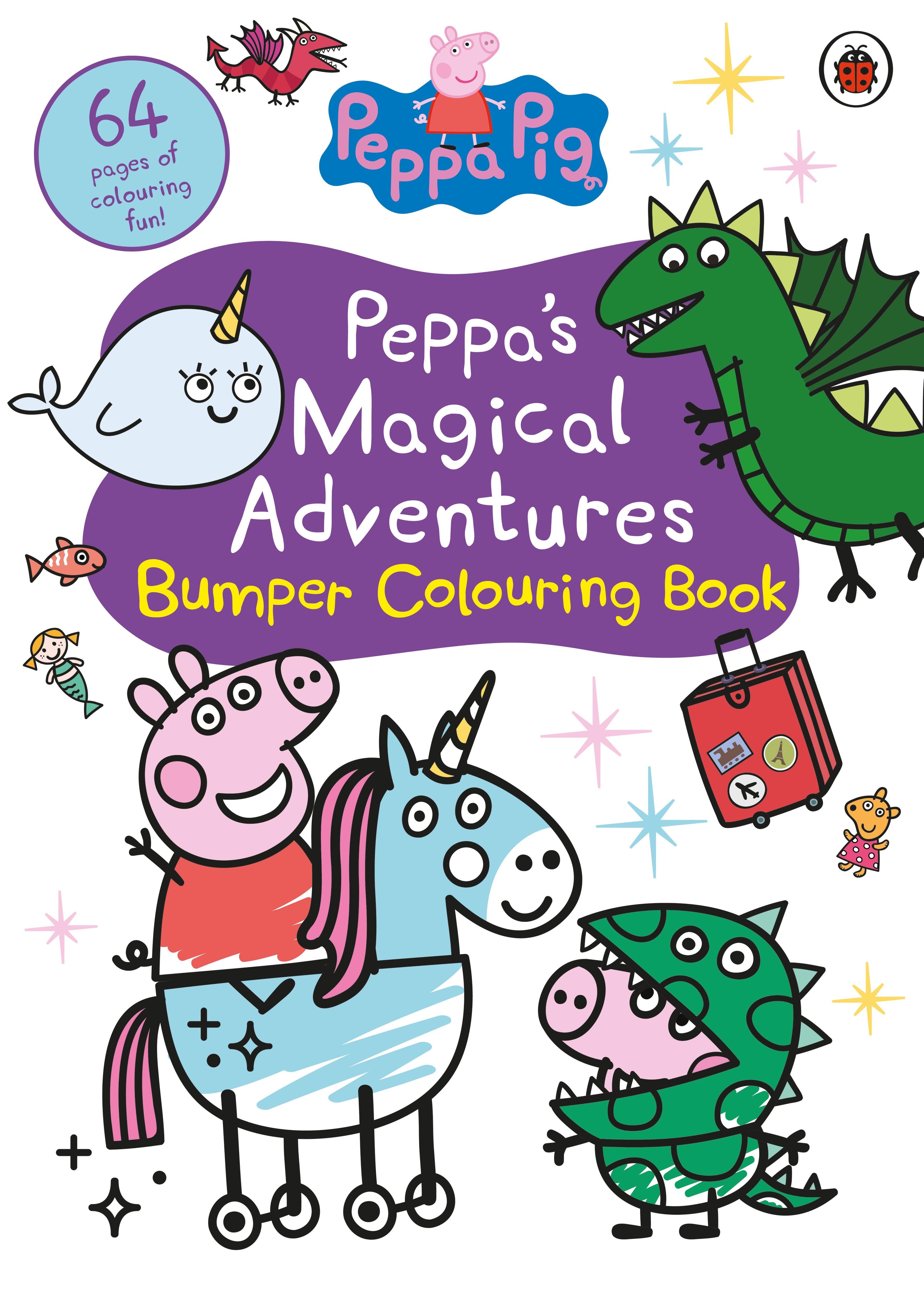 Vorderes Coverbild Peppa Pig: Peppa's Magical Adventures Bumper Colouring Book