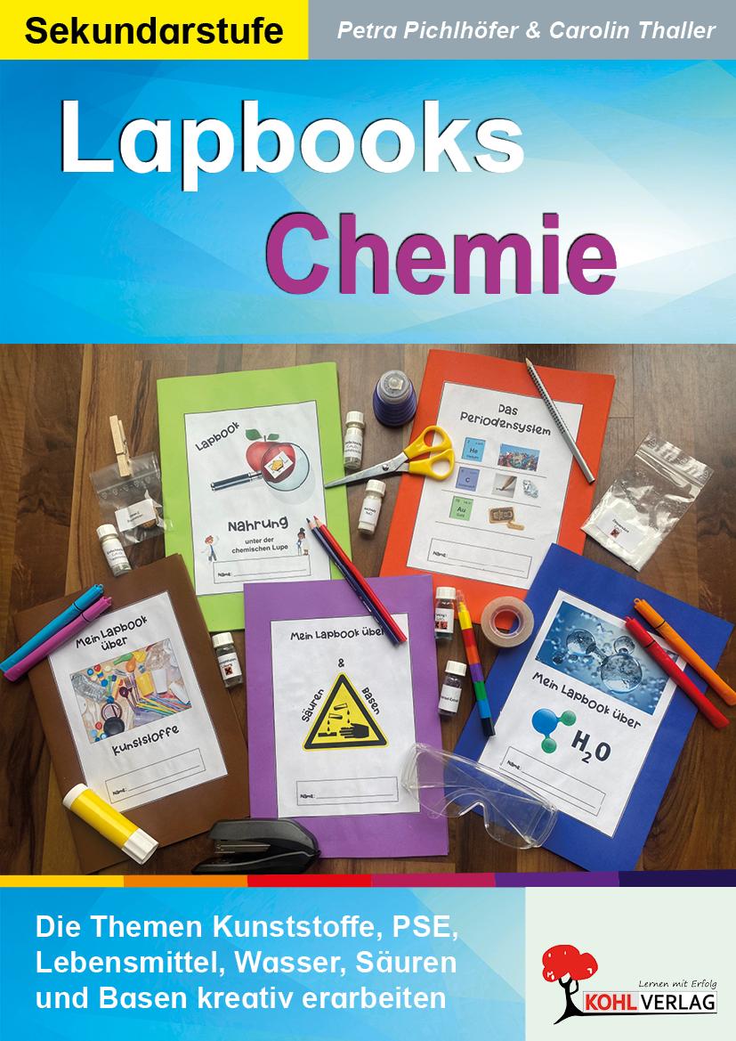 Vorderes Coverbild Lapbooks Chemie