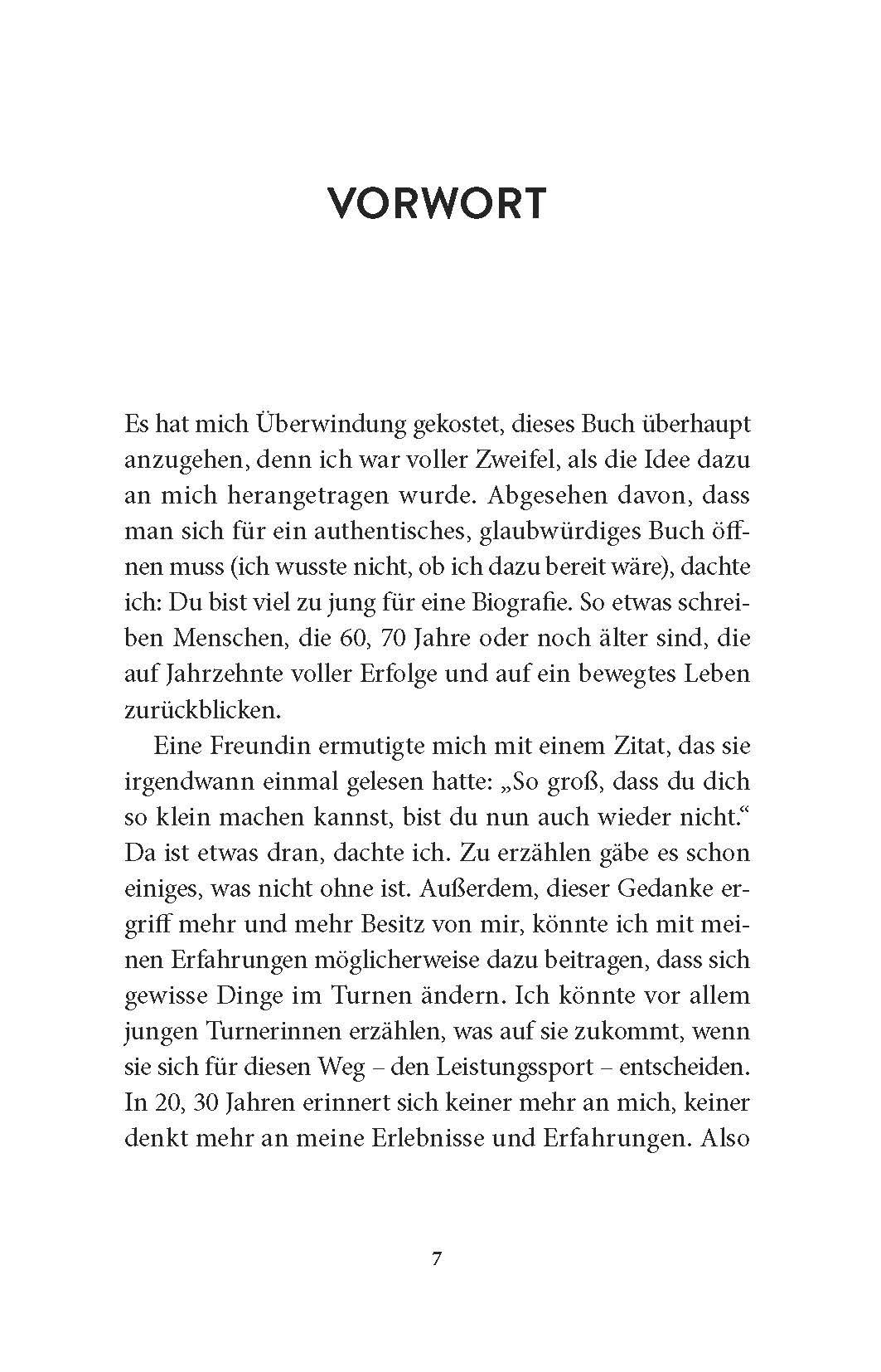Beispielinhalt (Bild) 45 Sekunden. Meine Leidenschaft fürs Turnen - und warum es nicht alles im Leben ist