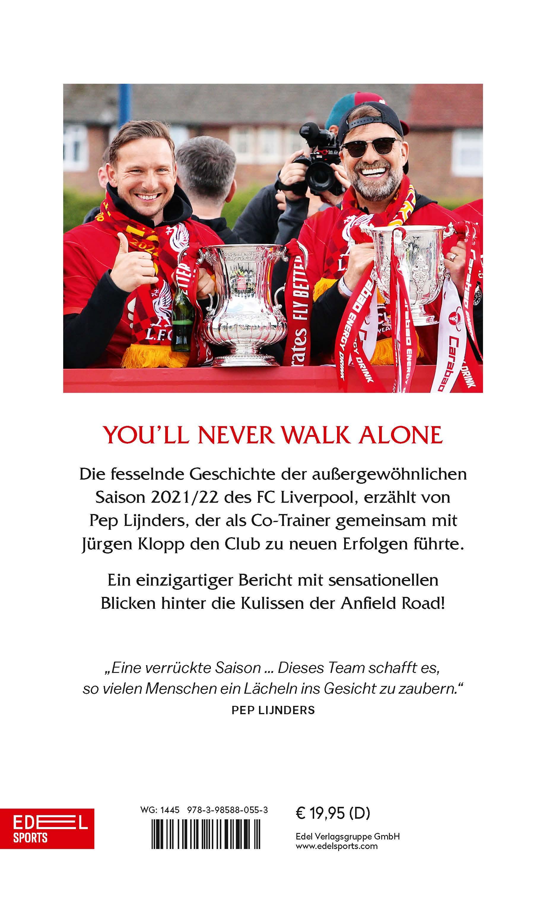 Rückseitencover Inside Liverpool FC - Intensität ist unsere Identität