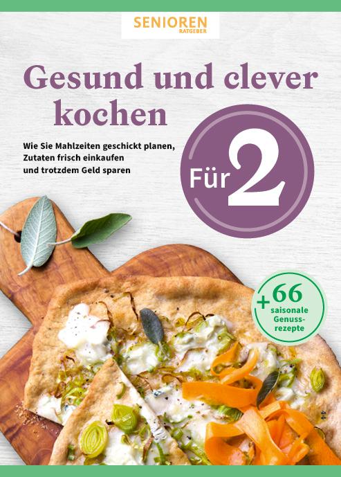 Vorderes Coverbild Senioren Ratgeber: Gesund und clever kochen für 2