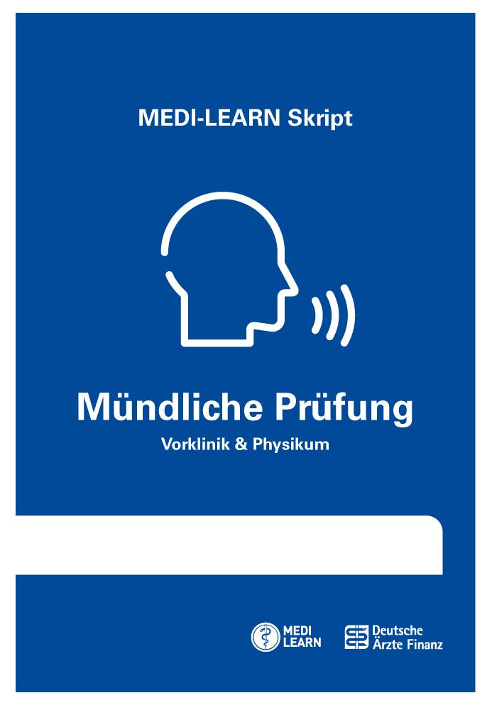 Vorderes Coverbild MEDI-LEARN Skript - Mündliche Prüfung