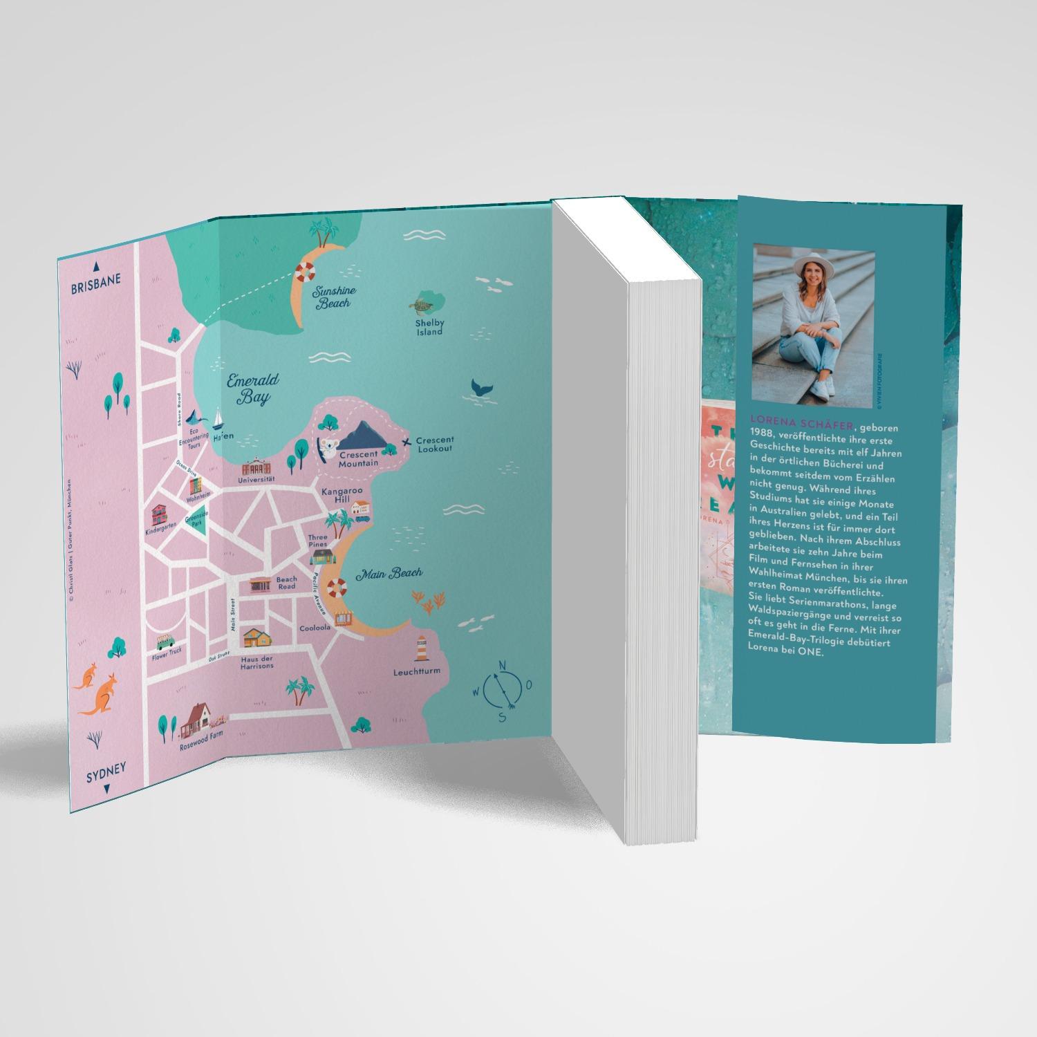 Beispielinhalt (Bild) The dreams we chase - Emerald Bay, Band 3