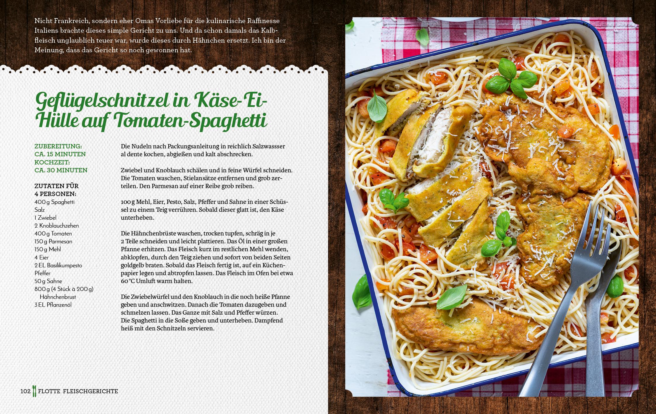 Beispielinhalt (Bild) Omas schnelle Küche