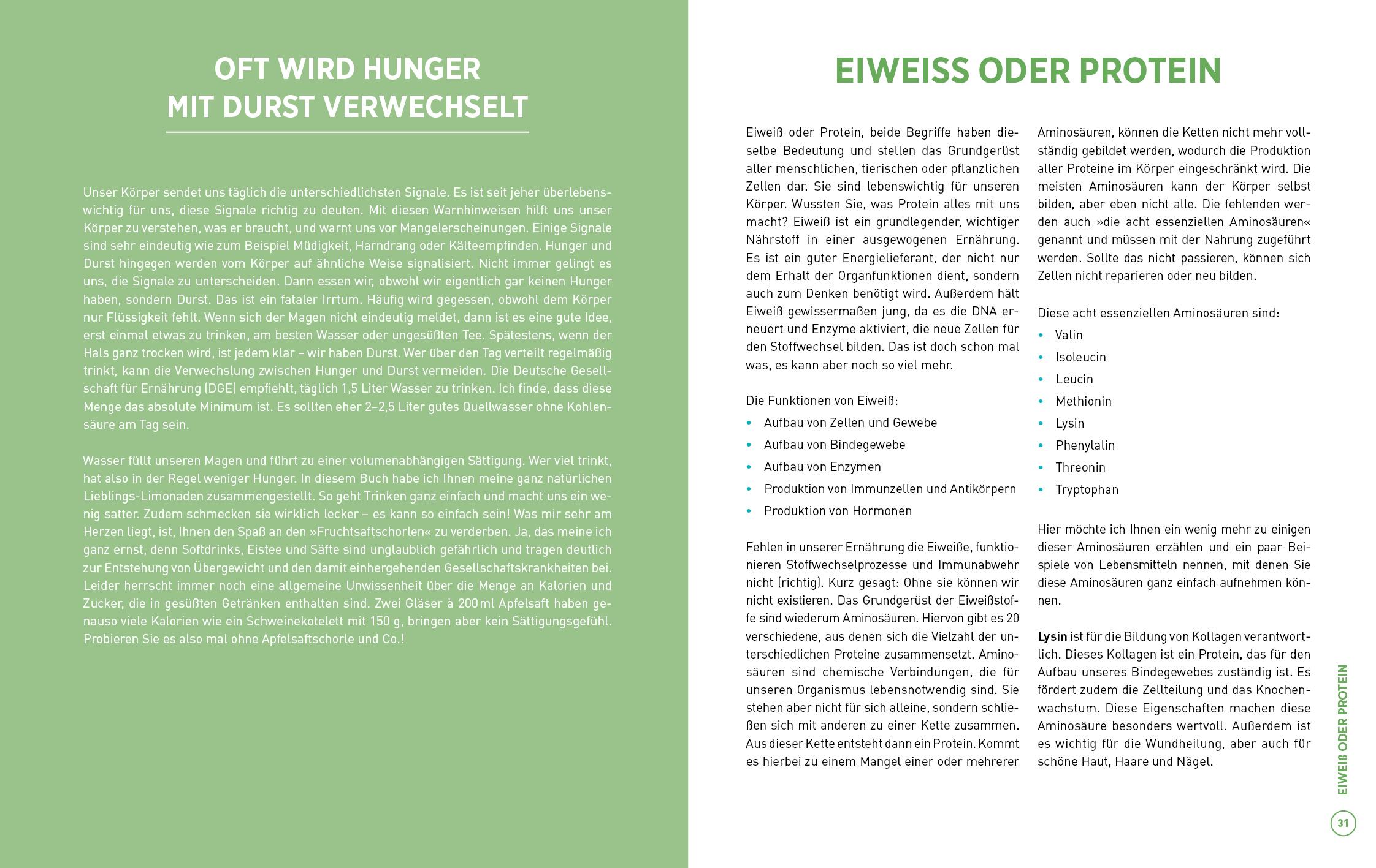 Beispielinhalt (Bild) Clean Food