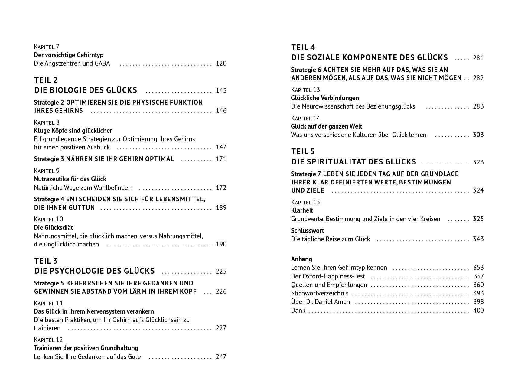 Beispielinhalt (Bild) Happy Brain - Happy You