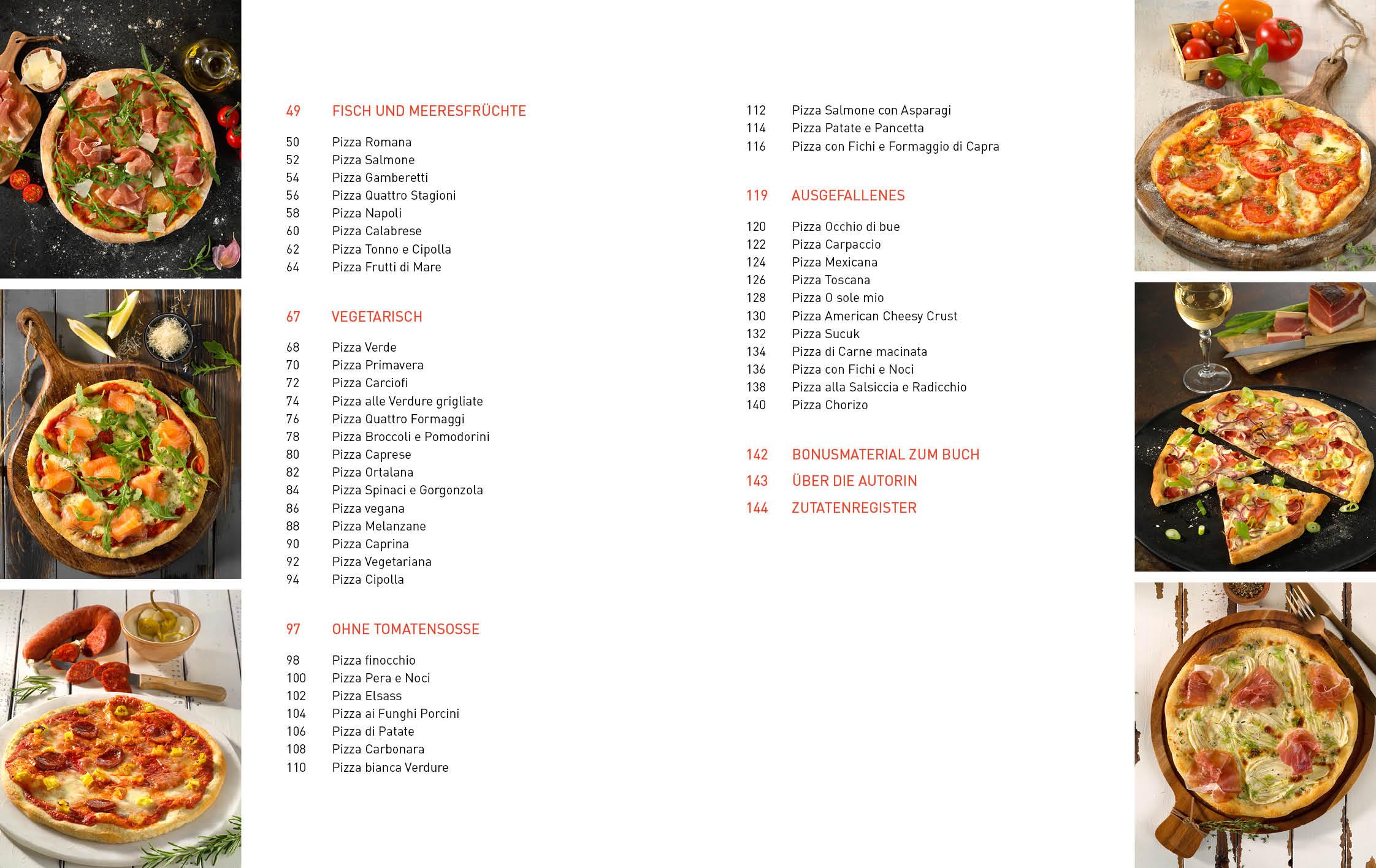 Beispielinhalt (Bild) Perfekte Pizza