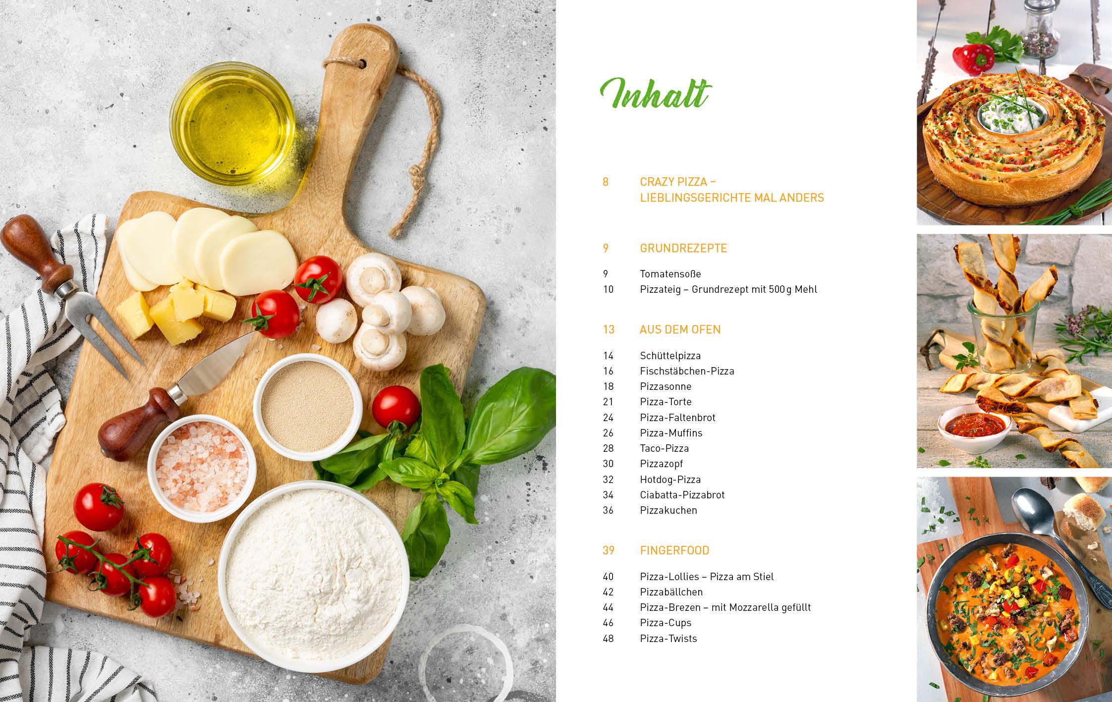 Beispielinhalt (Bild) Crazy Pizza