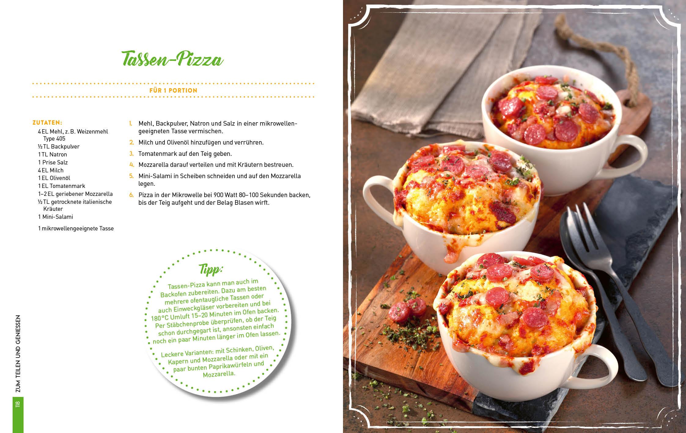 Beispielinhalt (Bild) Crazy Pizza