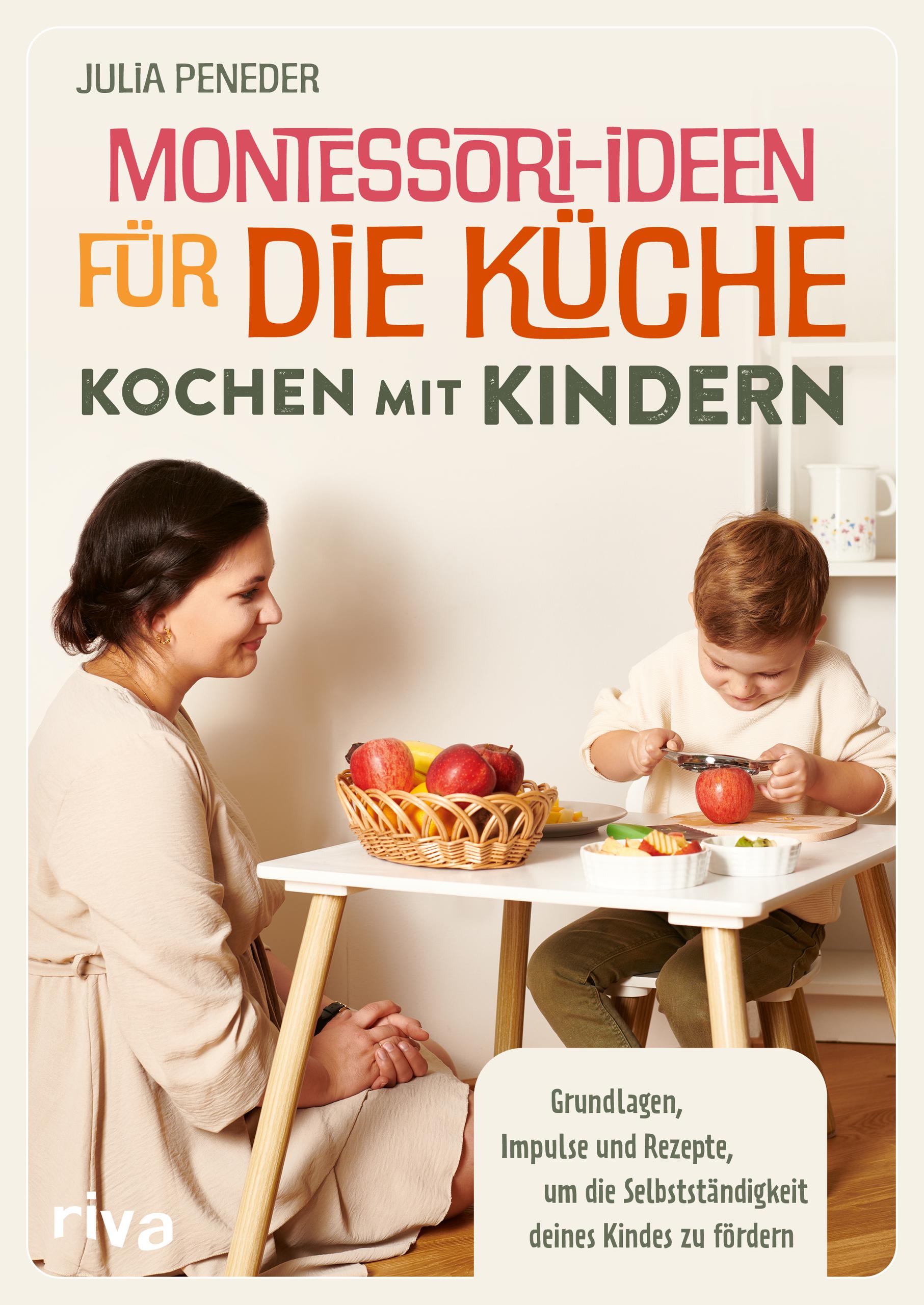 Vorderes Coverbild Montessori-Ideen für die Küche - Kochen mit Kindern