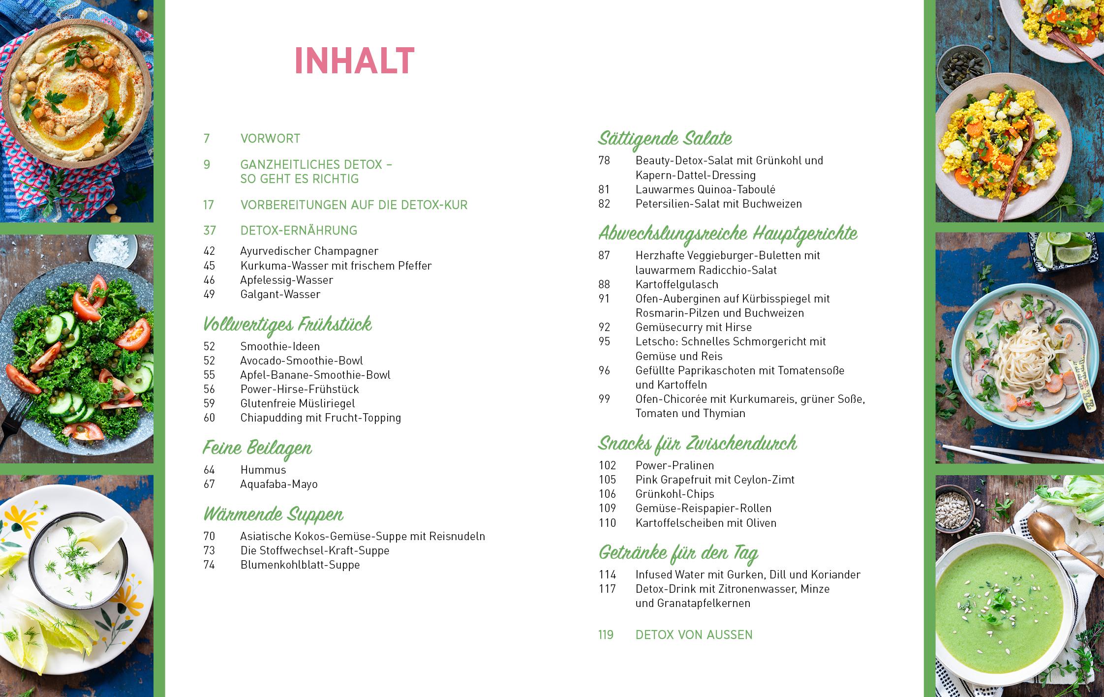 Beispielinhalt (Bild) Detox - so easy