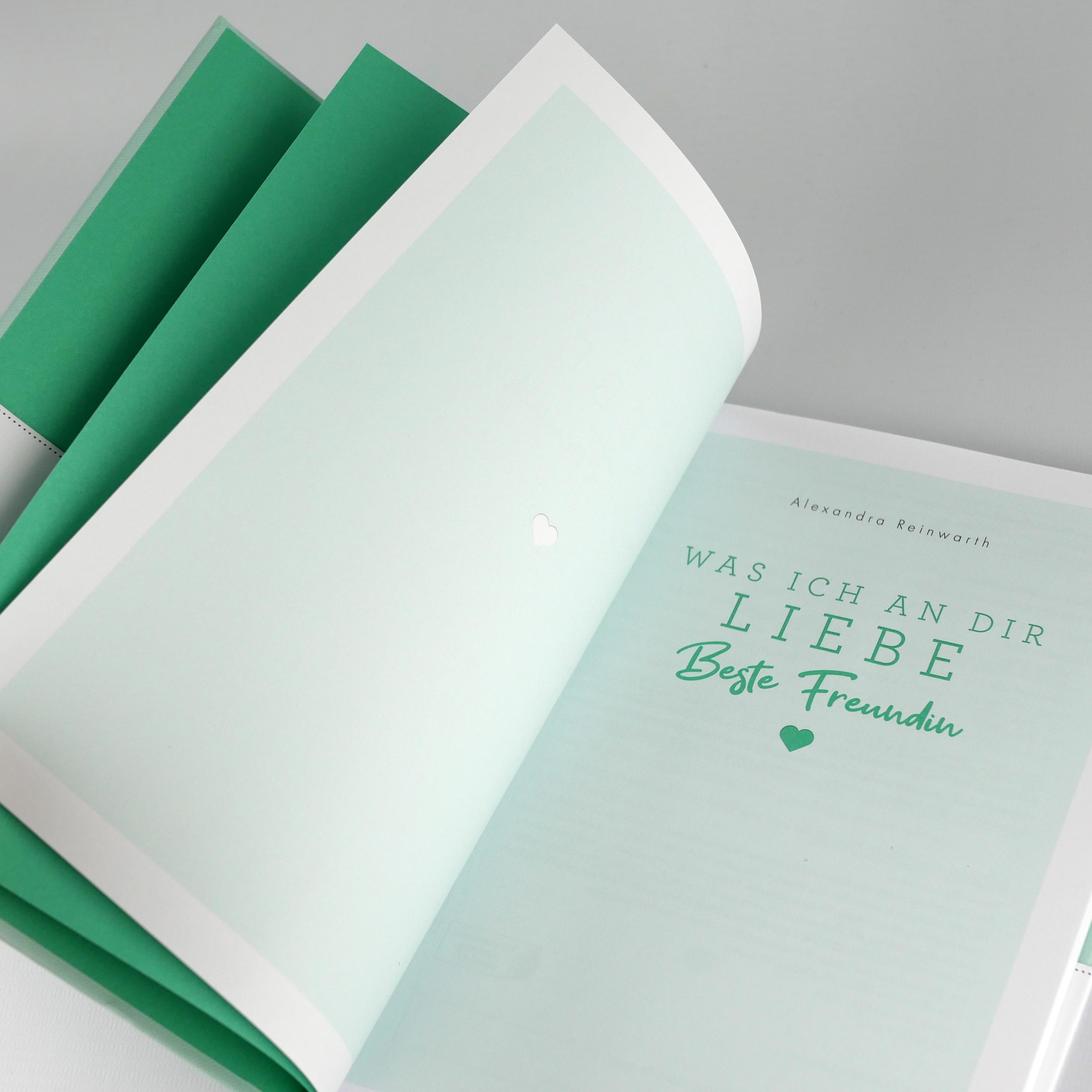 Beispielinhalt (Bild) Was ich an dir liebe, beste Freundin