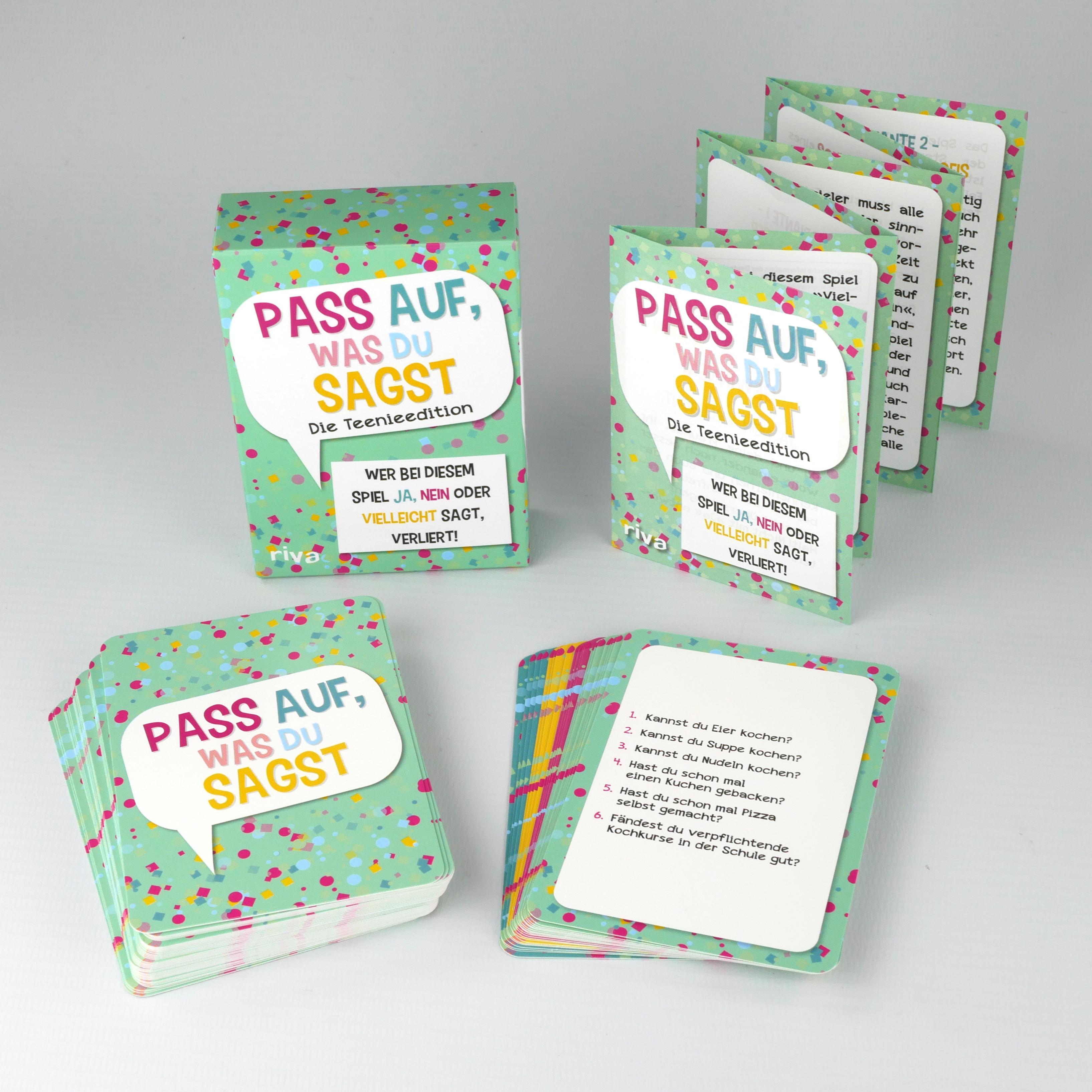 Beispielinhalt (Bild) Pass auf, was du sagst - Die Teenieedition