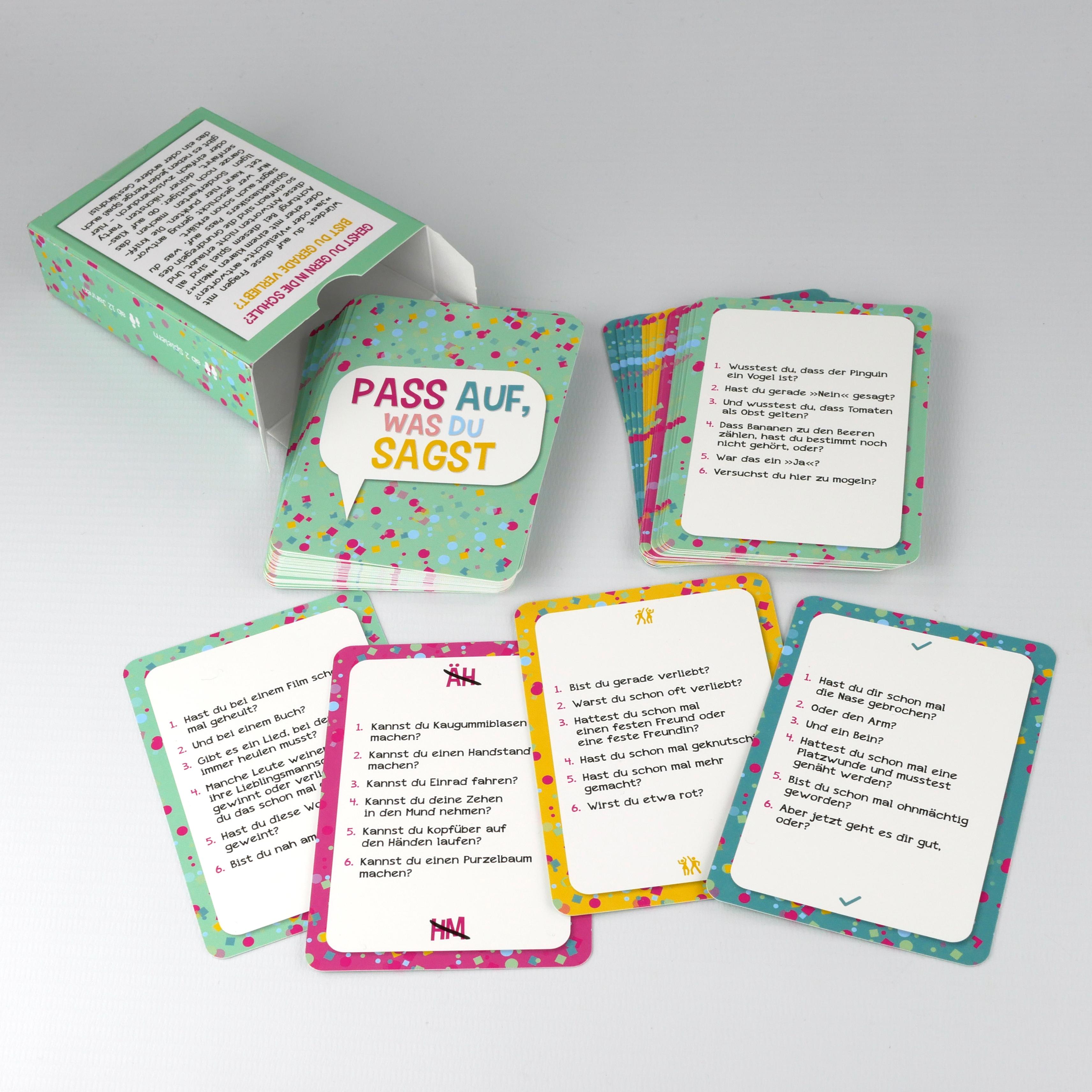 Beispielinhalt (Bild) Pass auf, was du sagst - Die Teenieedition