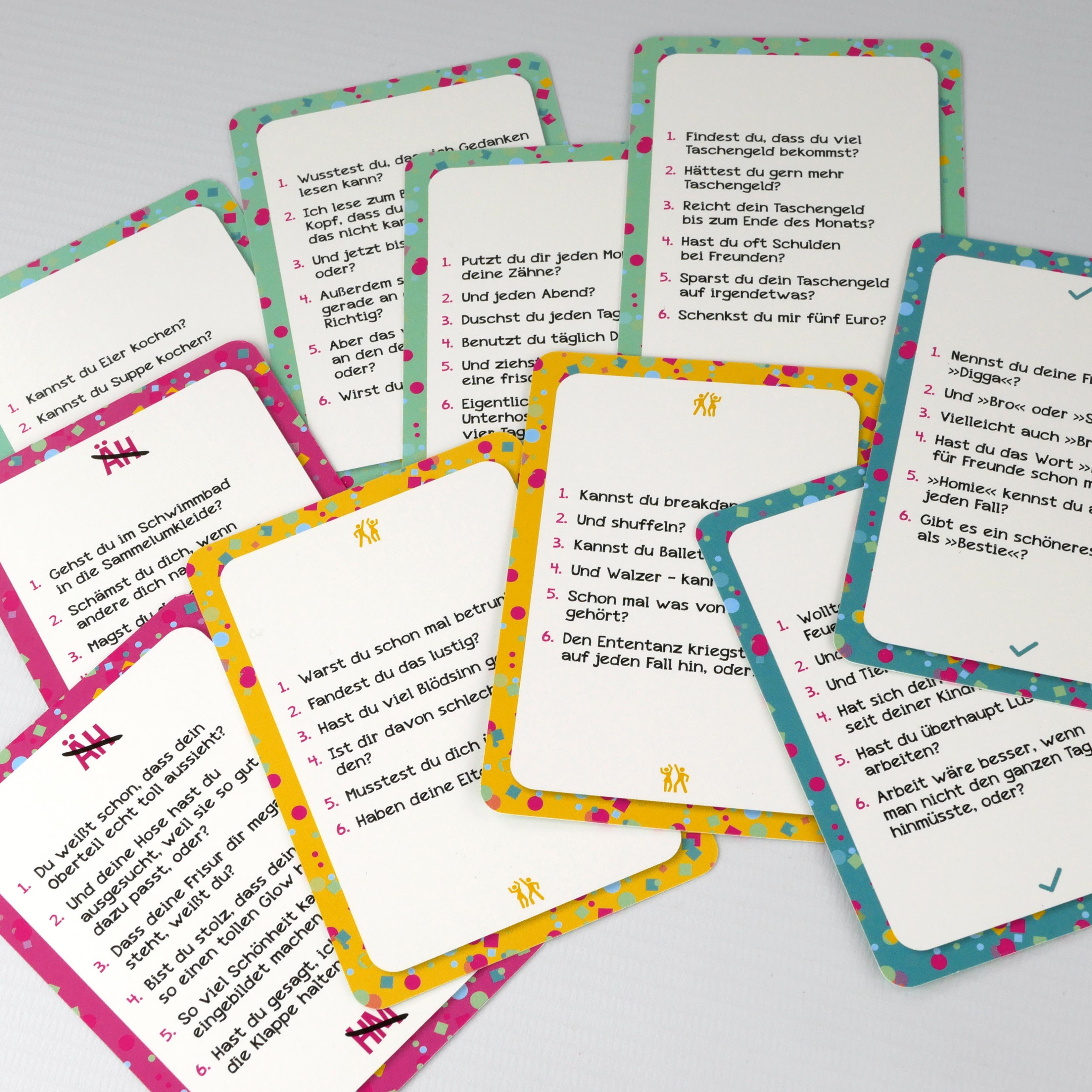 Beispielinhalt (Bild) Pass auf, was du sagst - Die Teenieedition